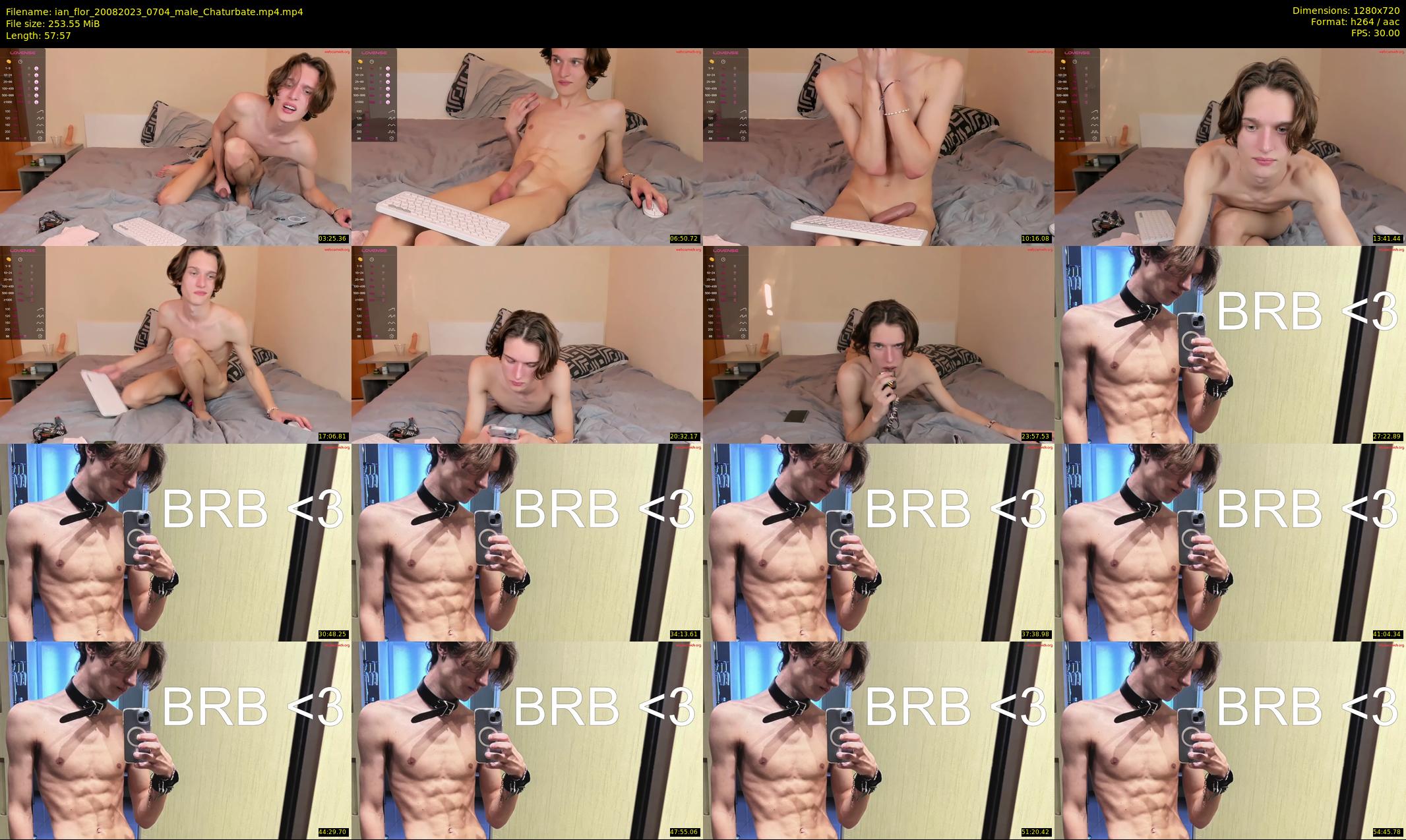 ian_flor — 58 minute Chaturbate male cam show recording, 720p, Aug 20, 2023