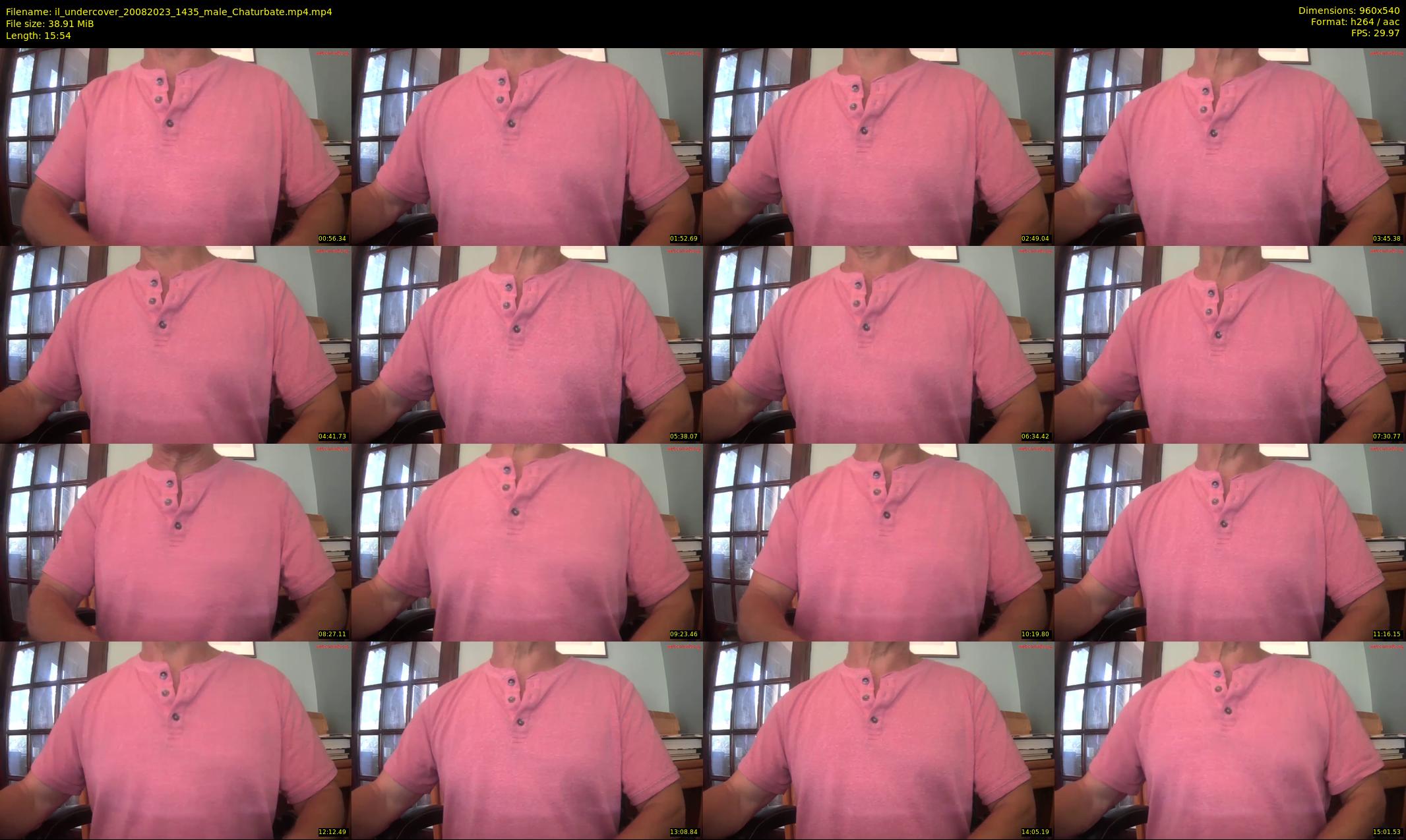 il_undercover — 16 minute Chaturbate male cam show recording, 480p, Aug 20, 2023