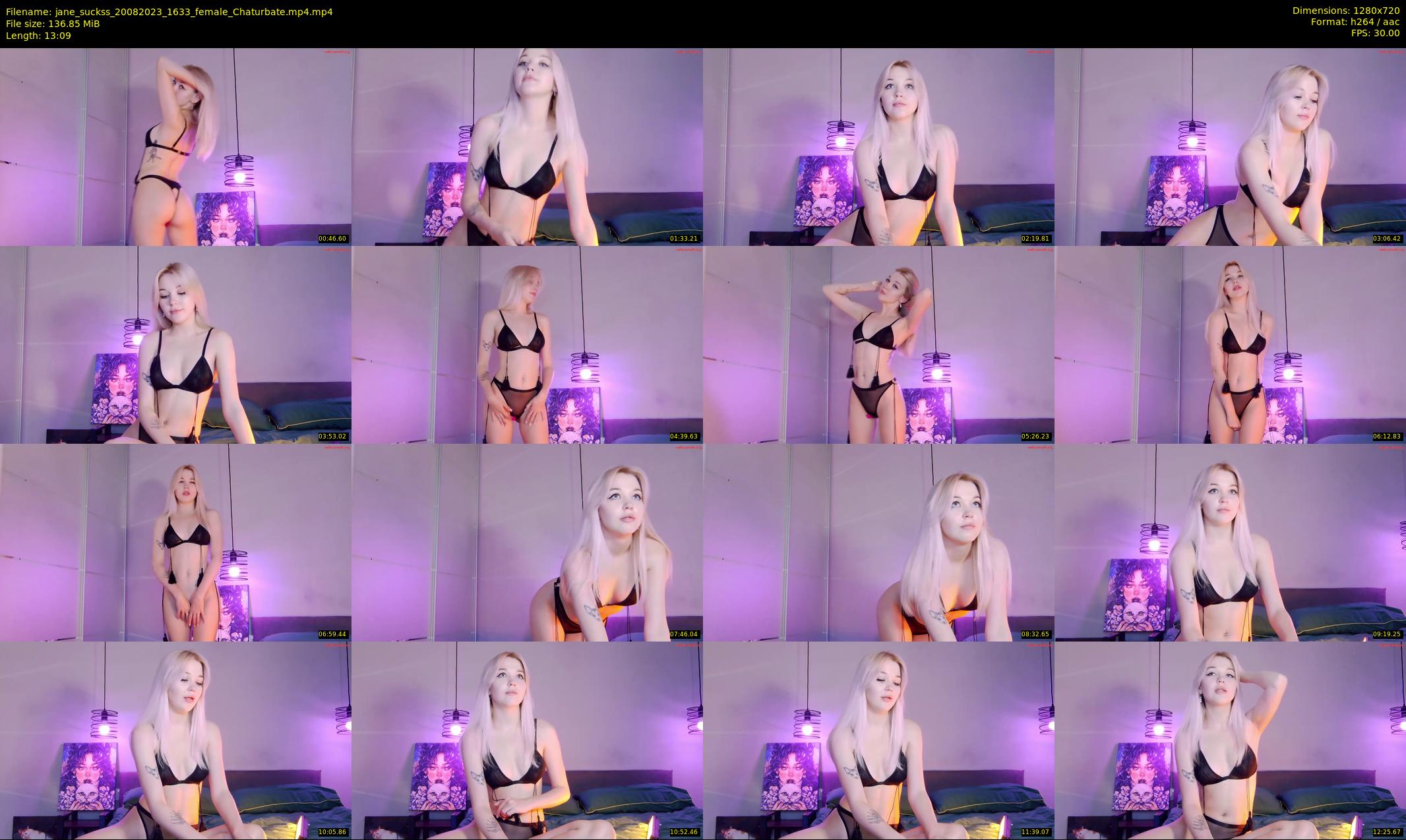 jane_suckss — 14 minute Chaturbate female cam show recording, 720p, Aug 20, 2023
