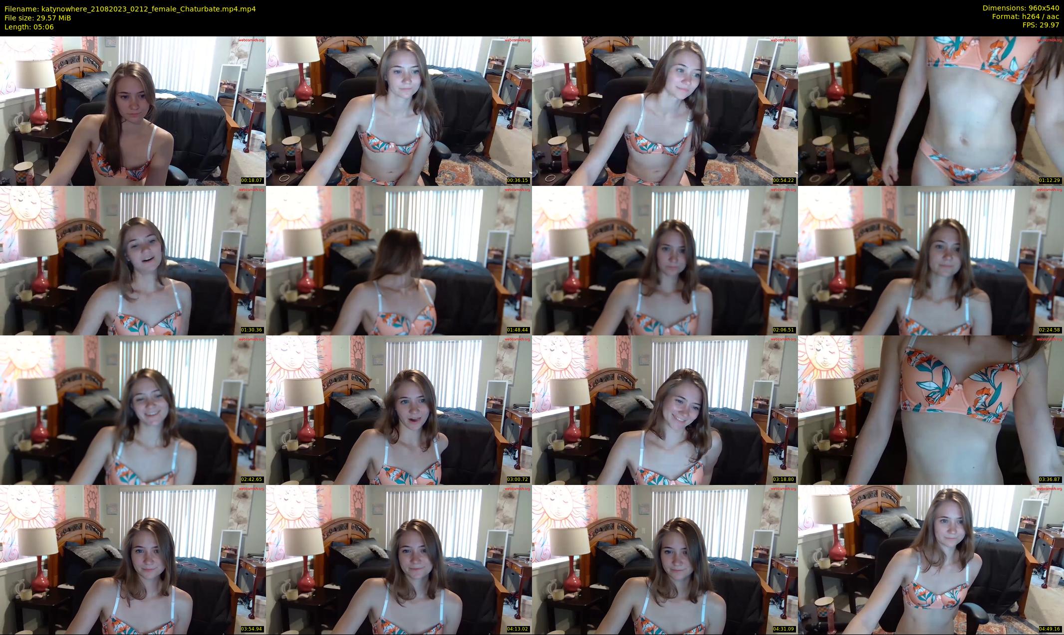 katynowhere — 6 minute Chaturbate female cam show recording, 480p, Aug 21, 2023