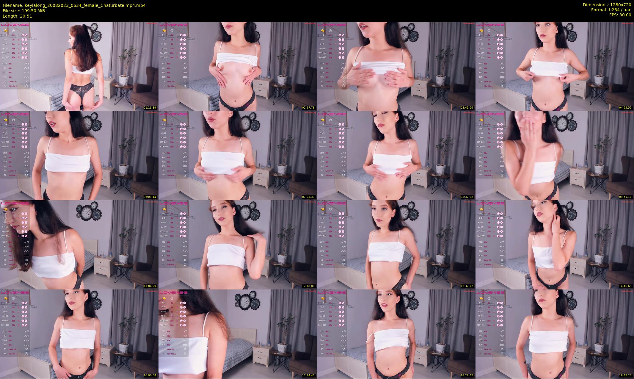 keylalong — 21 minute Chaturbate female cam show recording, 720p, Aug 20, 2023