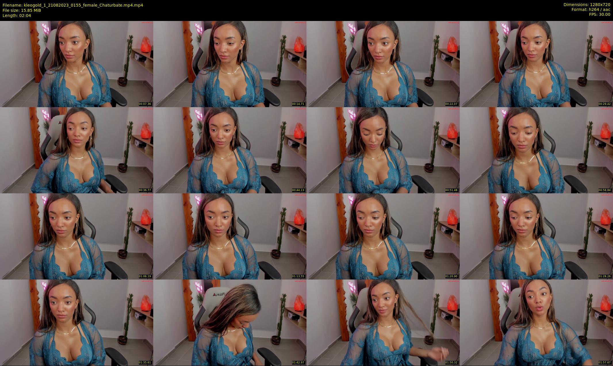 kleogold_1 — 3 minute Chaturbate female cam show recording, 720p, Aug 21, 2023