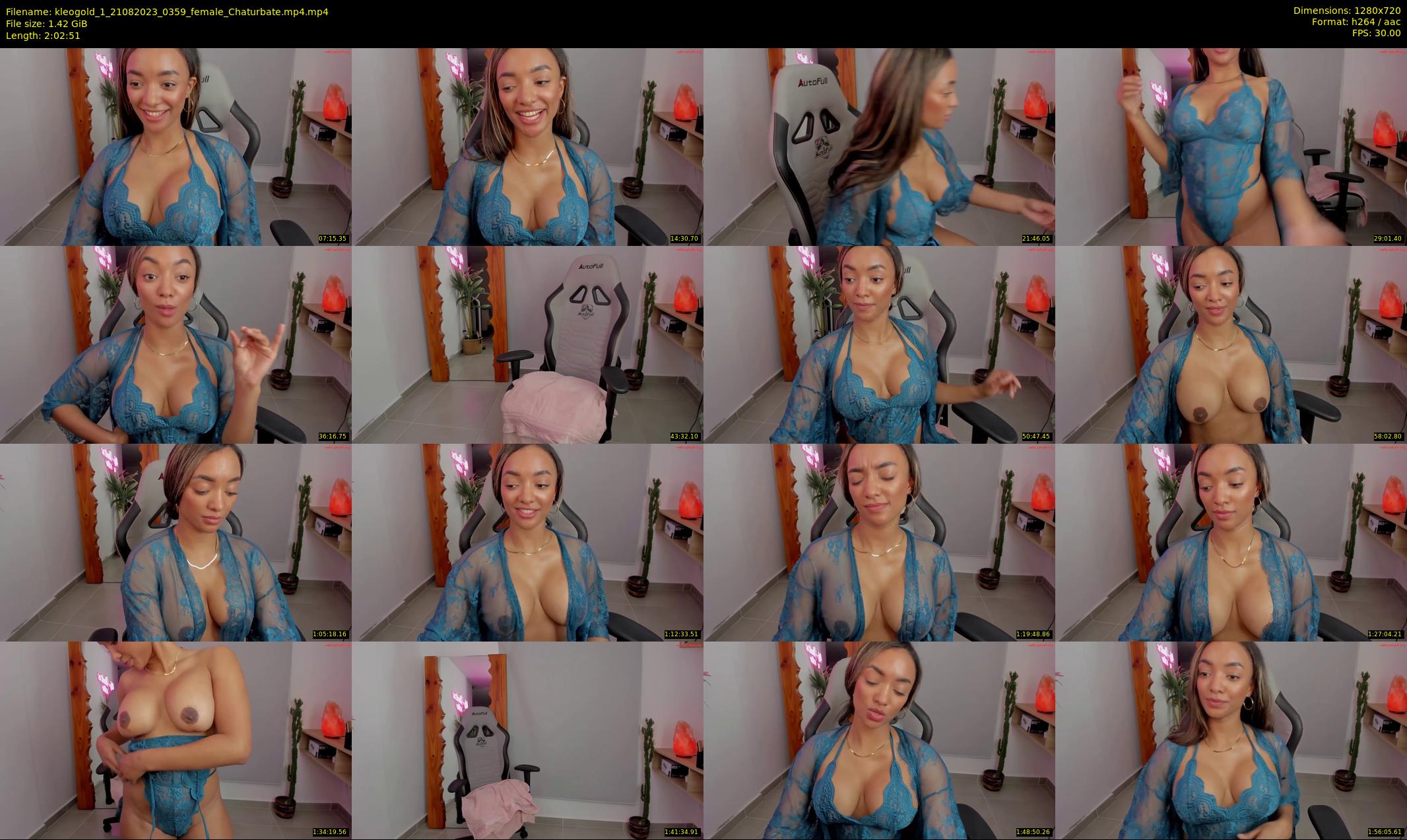 kleogold_1 — 123 minute Chaturbate female cam show recording, 720p, Aug 21, 2023