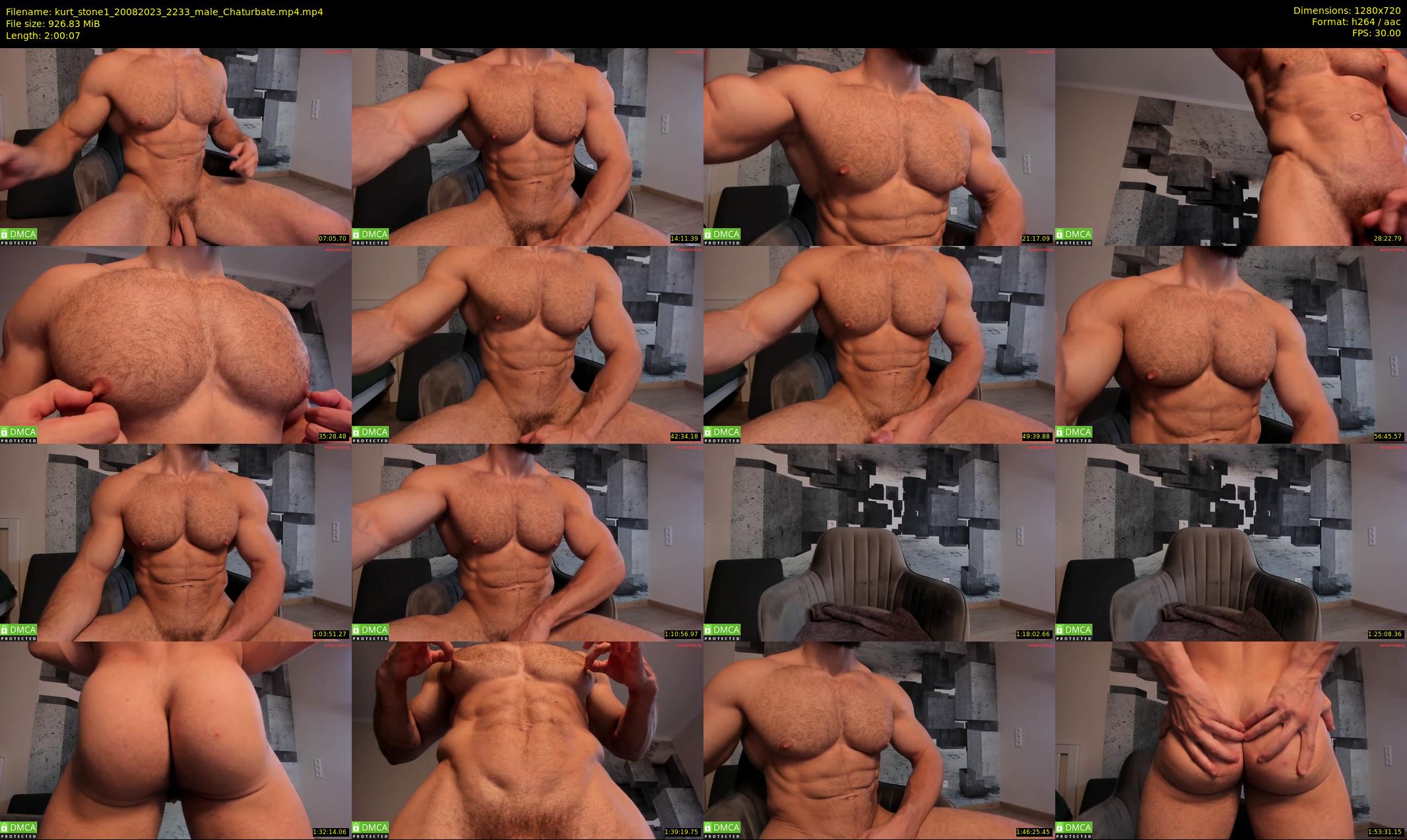 kurt_stone1 — 121 minute Chaturbate male cam show recording, 720p, Aug 20, 2023