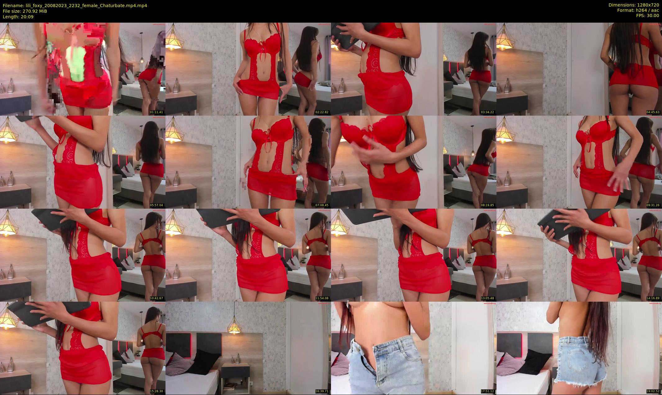lili_foxy — 21 minute Chaturbate female cam show recording, 720p, Aug 20, 2023