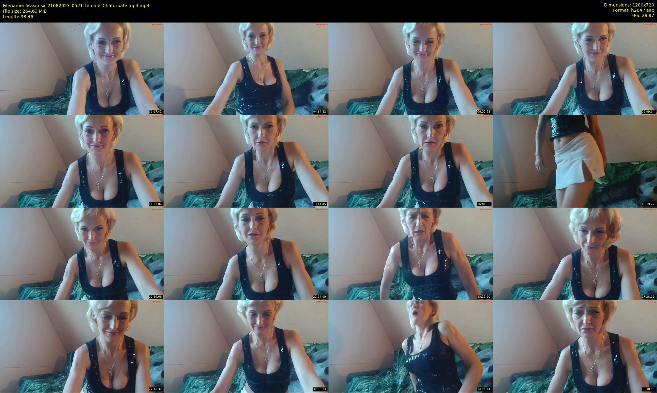 lisasimsx — 39 minute Chaturbate female cam show recording, 720p, Aug 21, 2023