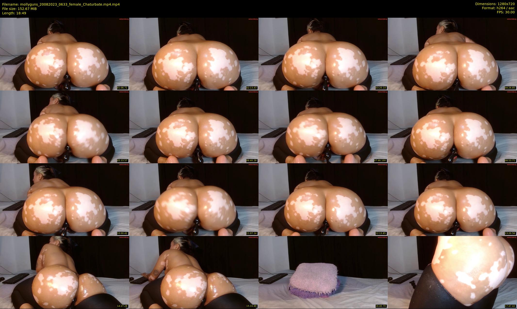 mollyguns — 19 minute Chaturbate female cam show recording, 720p, Aug 20, 2023