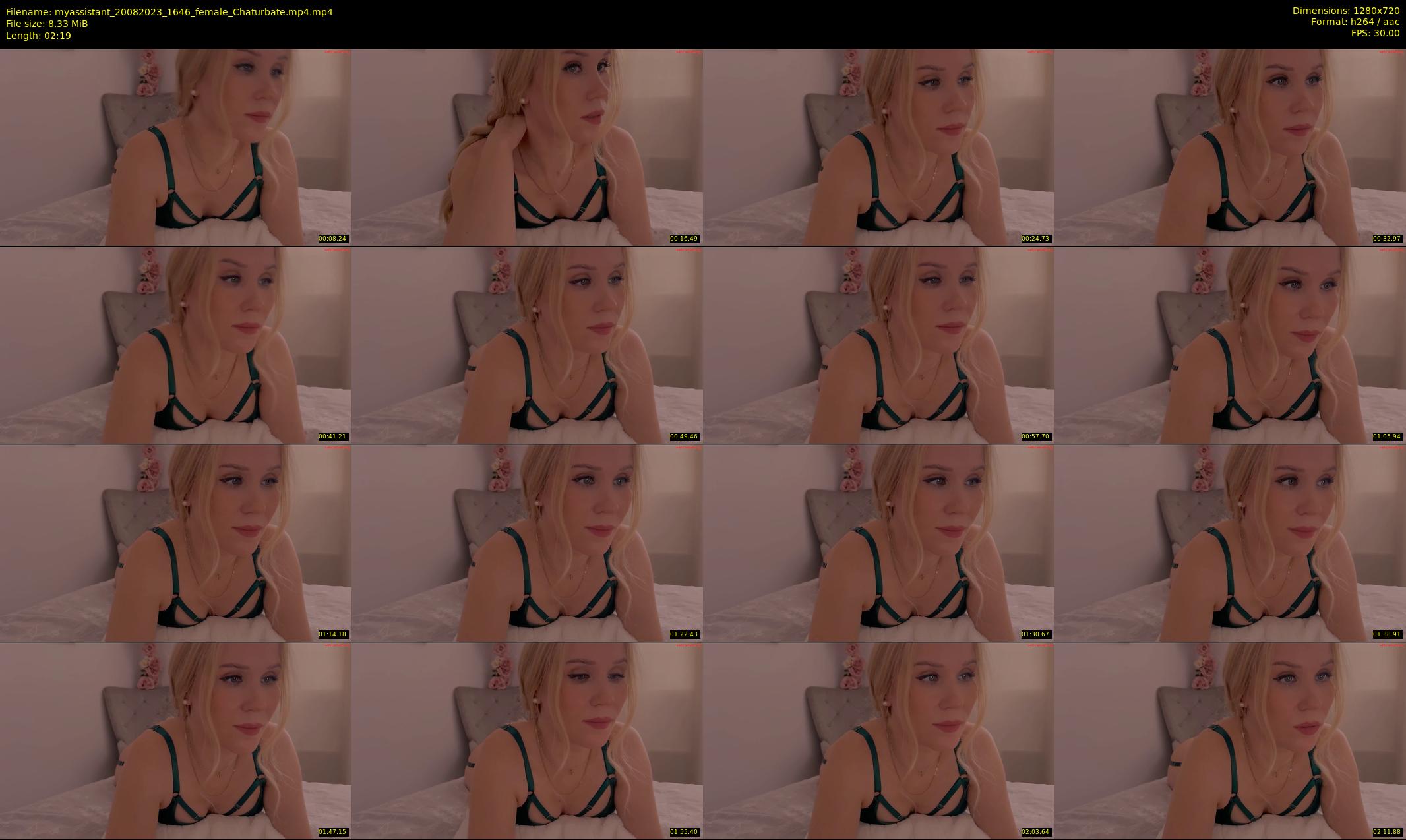 myassistant — 3 minute Chaturbate female cam show recording, 720p, Aug 20, 2023