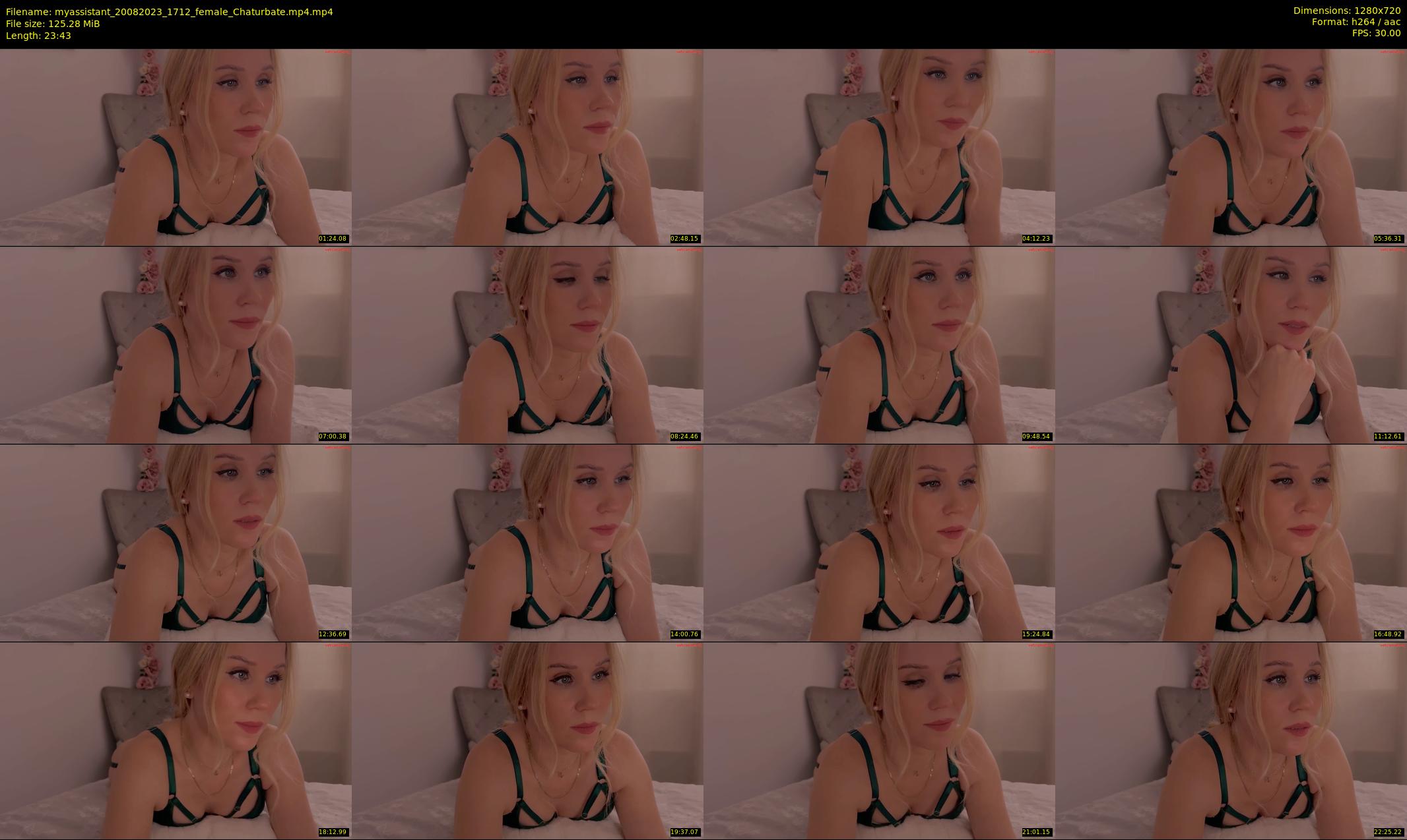 myassistant — 24 minute Chaturbate female cam show recording, 720p, Aug 20, 2023