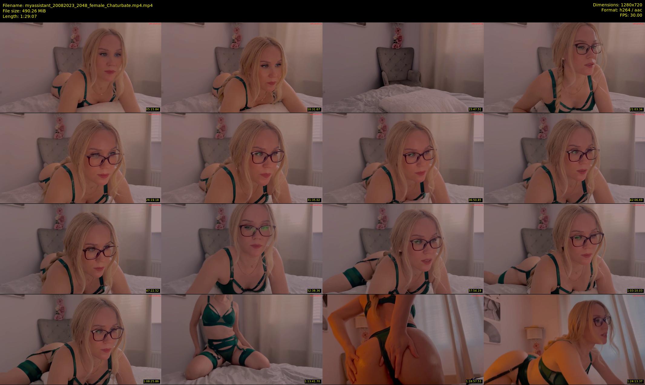 myassistant — 90 minute Chaturbate female cam show recording, 720p, Aug 20, 2023