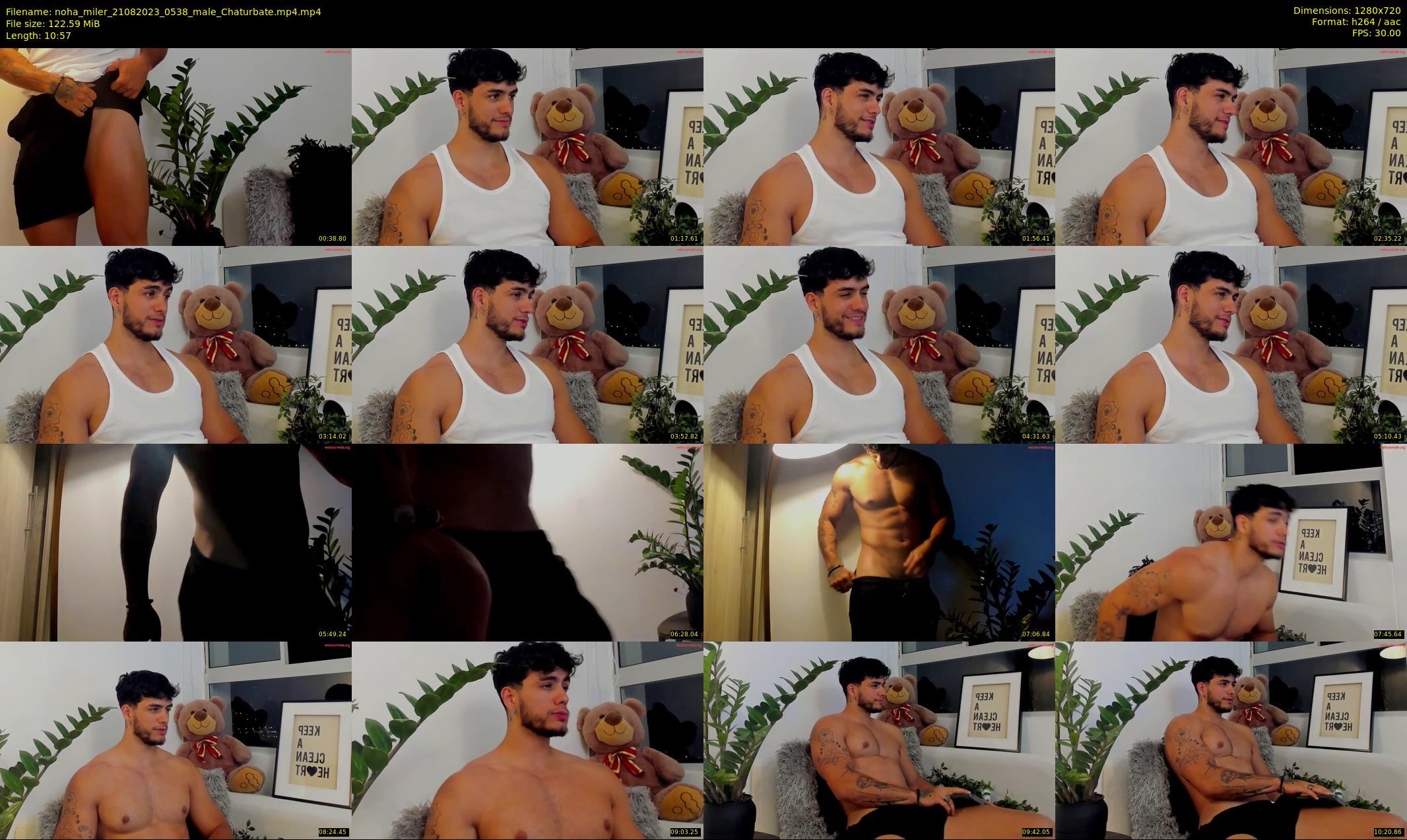 noha_miler — 11 minute Chaturbate male cam show recording, 720p, Aug 21, 2023