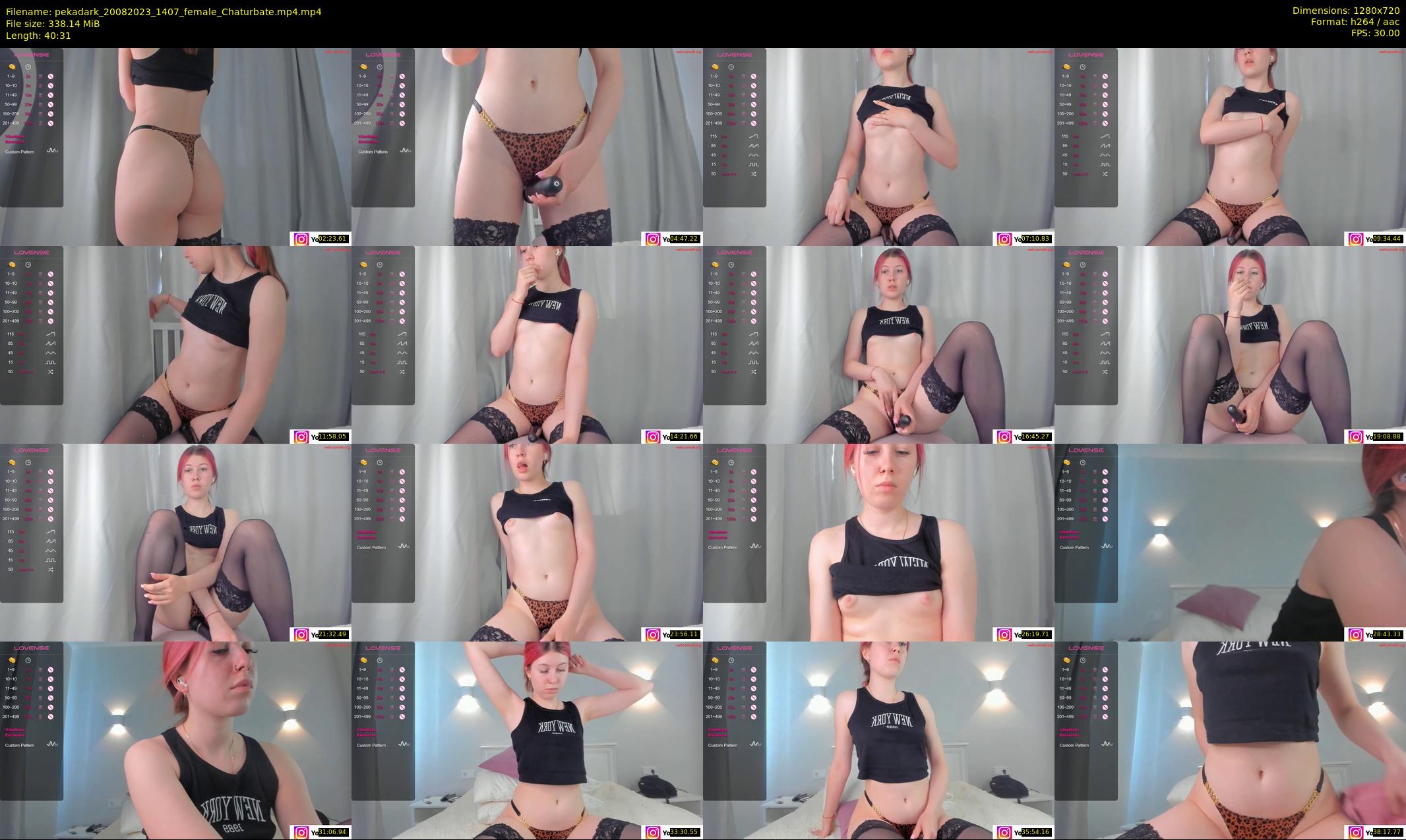 pekadark — 41 minute Chaturbate female cam show recording, 720p, Aug 20, 2023
