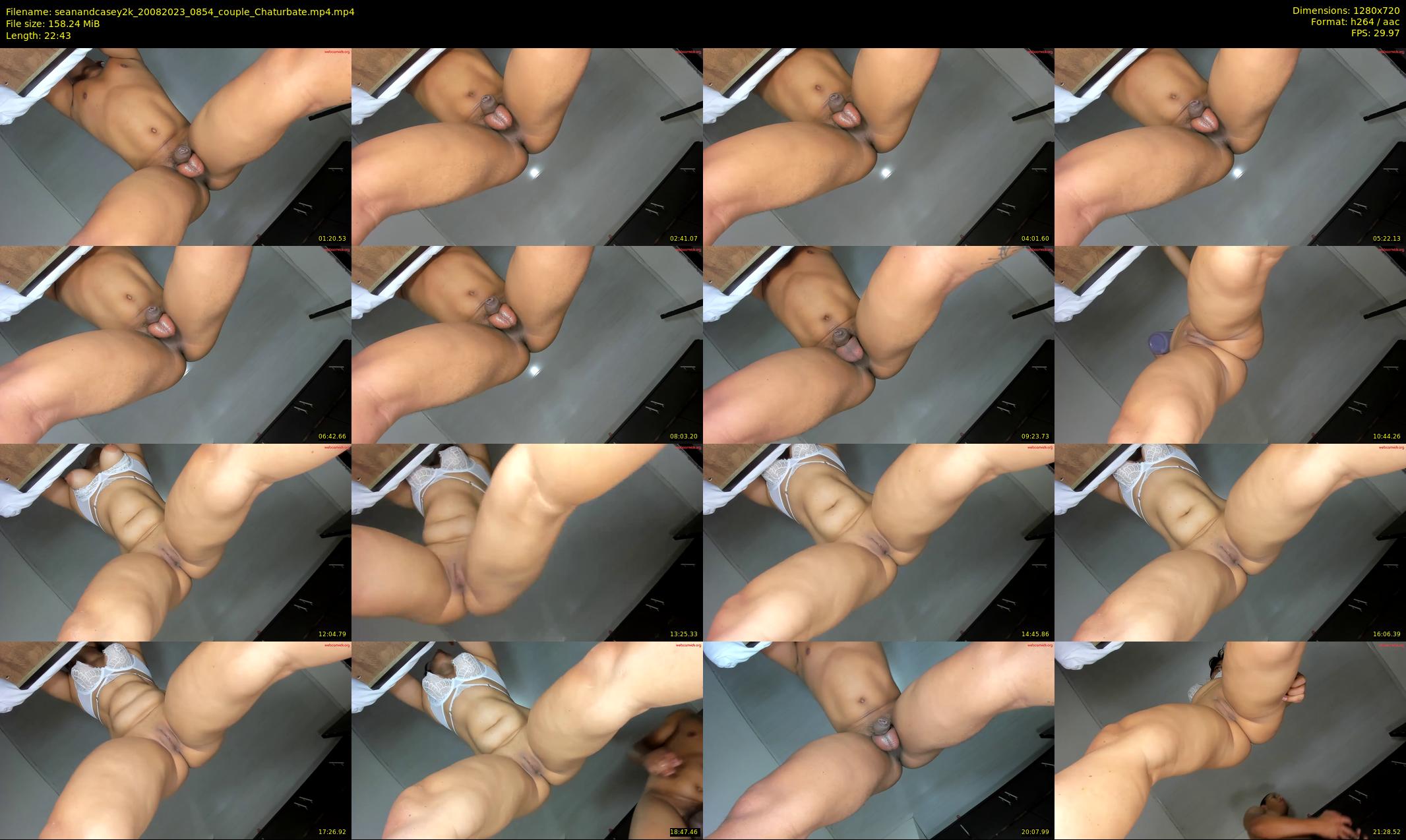 seanandcasey2k — 23 minute Chaturbate couple cam show recording, 720p, Aug 20, 2023