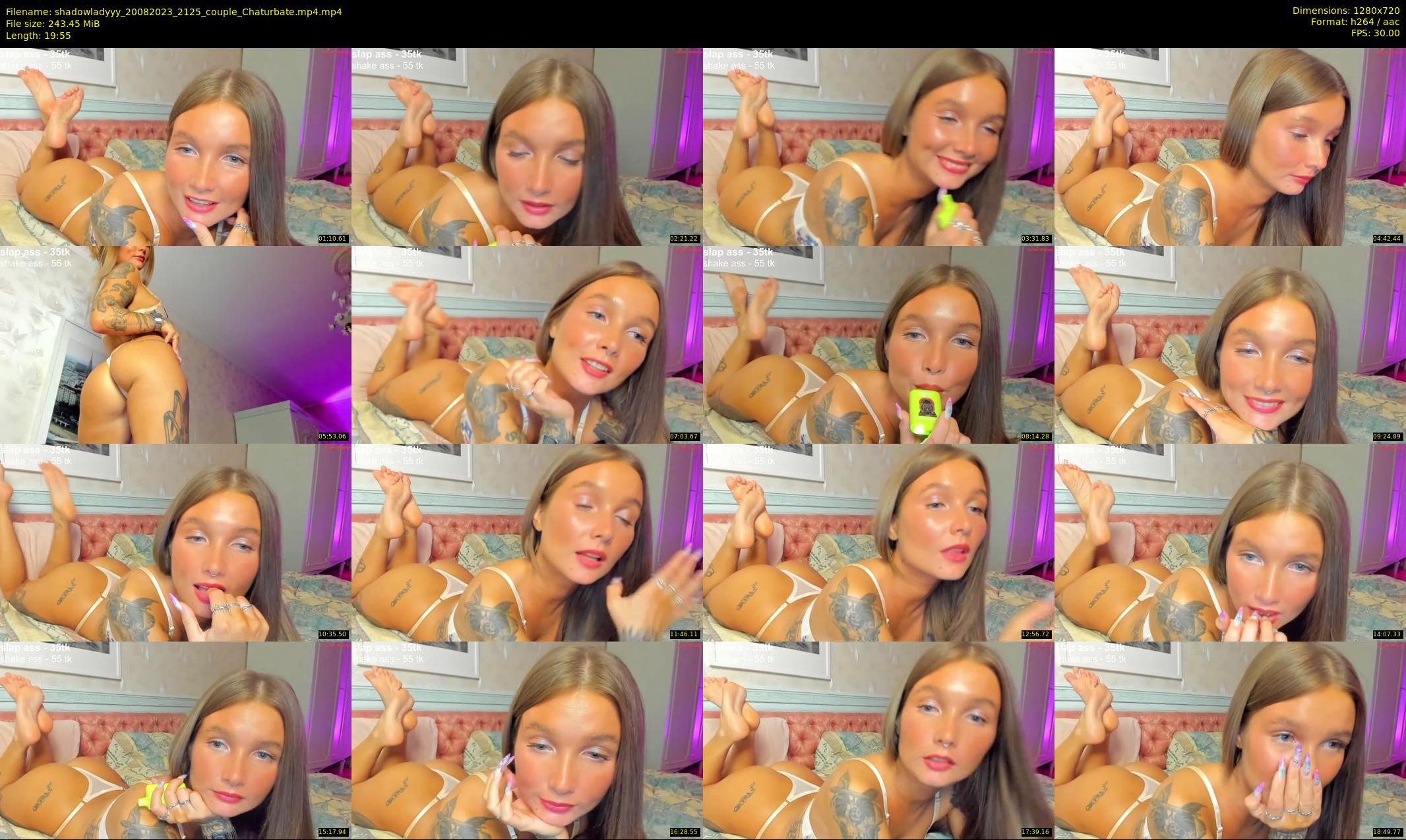 shadowladyyy — 20 minute Chaturbate couple cam show recording, 720p, Aug 20, 2023
