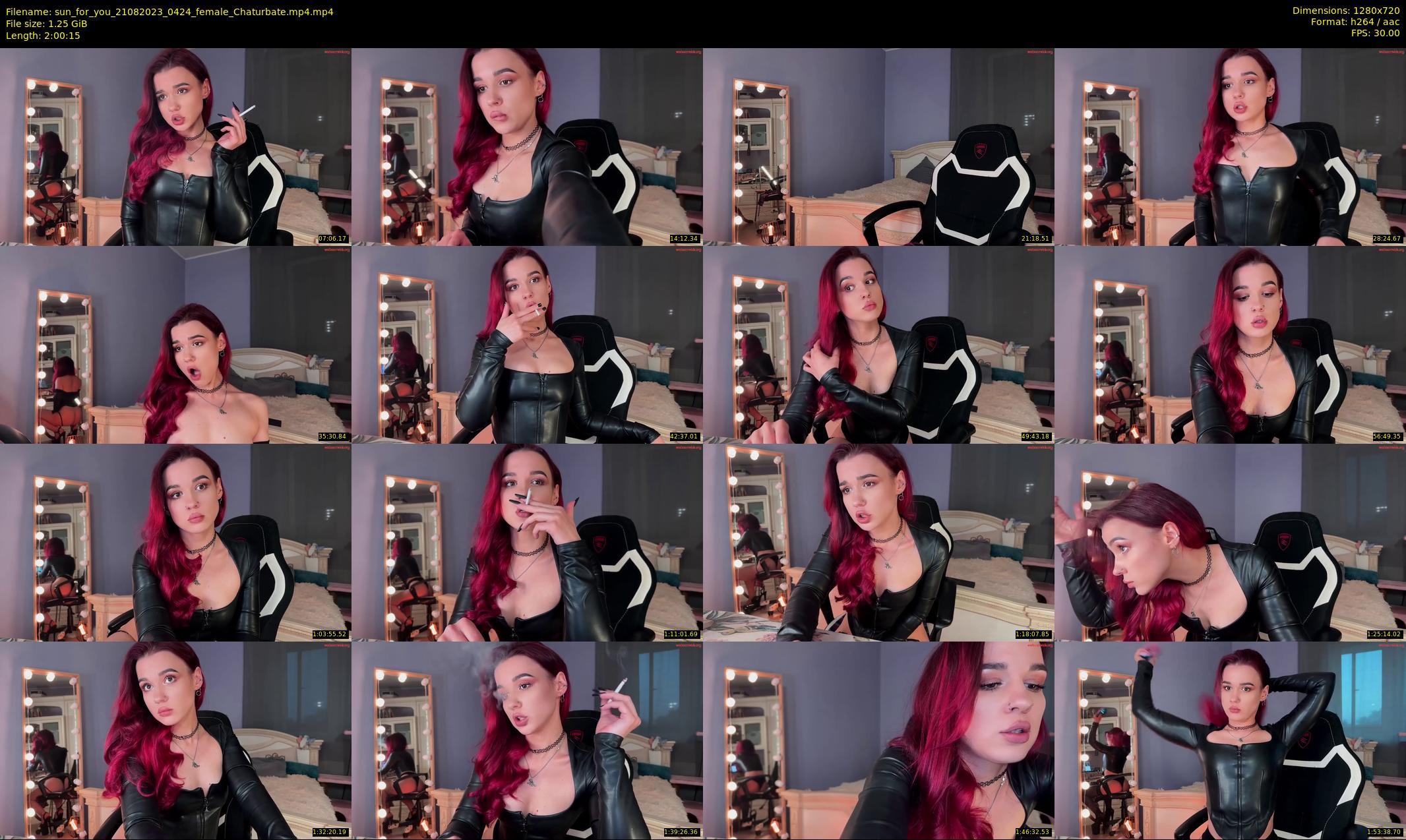 sun_for_you — 121 minute Chaturbate female cam show recording, 720p, Aug 21, 2023