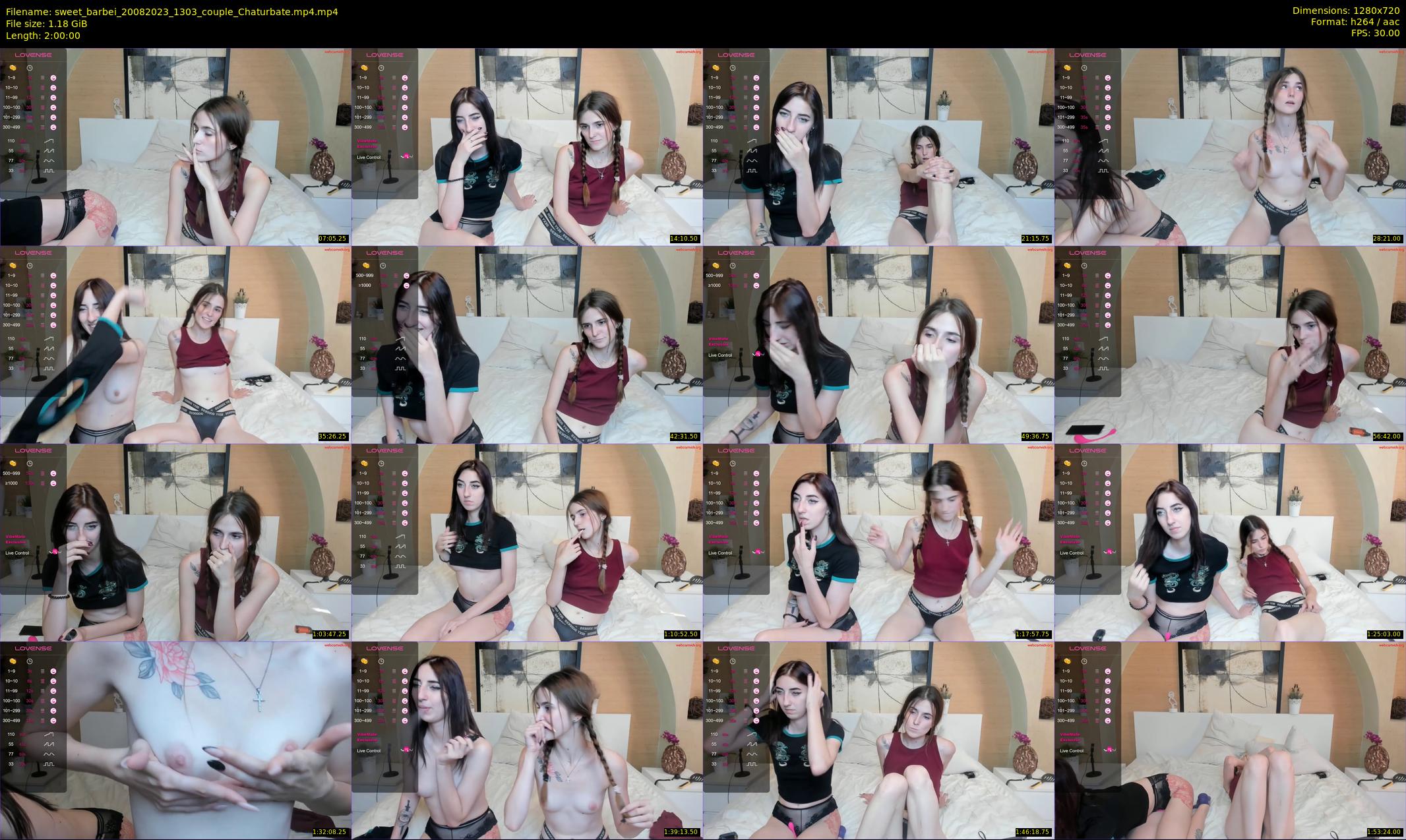 sweet_barbei — 120 minute Chaturbate female cam show recording, 720p, Aug 20, 2023