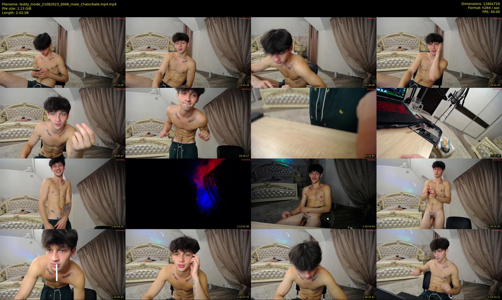 teddy_mode — 123 minute Chaturbate couple cam show recording, 720p, Aug 21, 2023