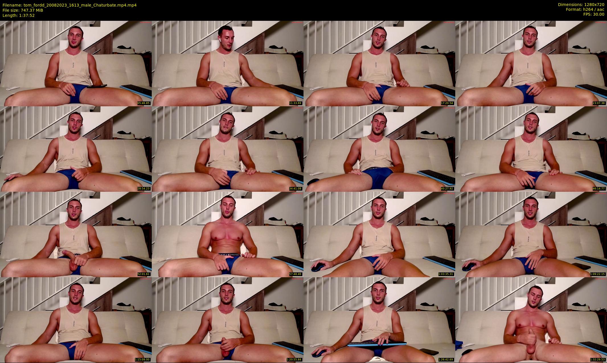 tom_fordd — 98 minute Chaturbate male cam show recording, 720p, Aug 20, 2023