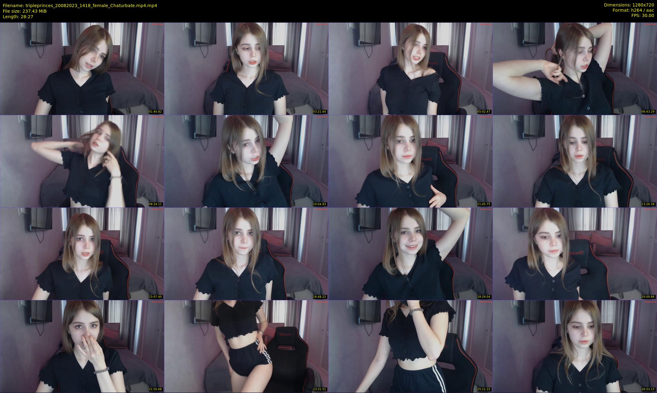tripleprinces — 29 minute Chaturbate female cam show recording, 720p, Aug 20, 2023
