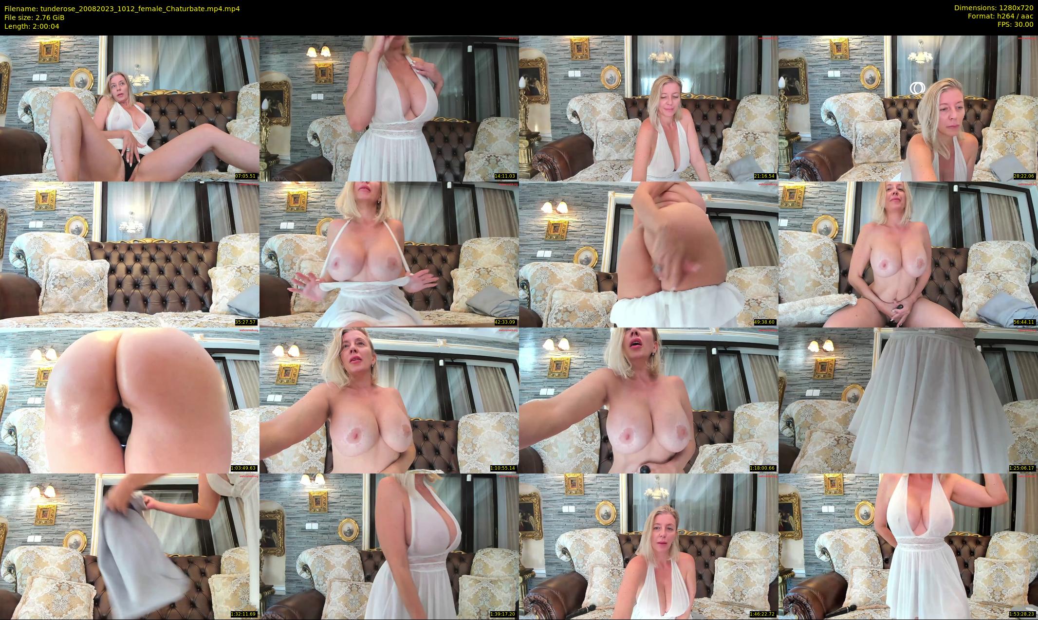 tunderose — 121 minute Chaturbate female cam show recording, 720p, Aug 20, 2023