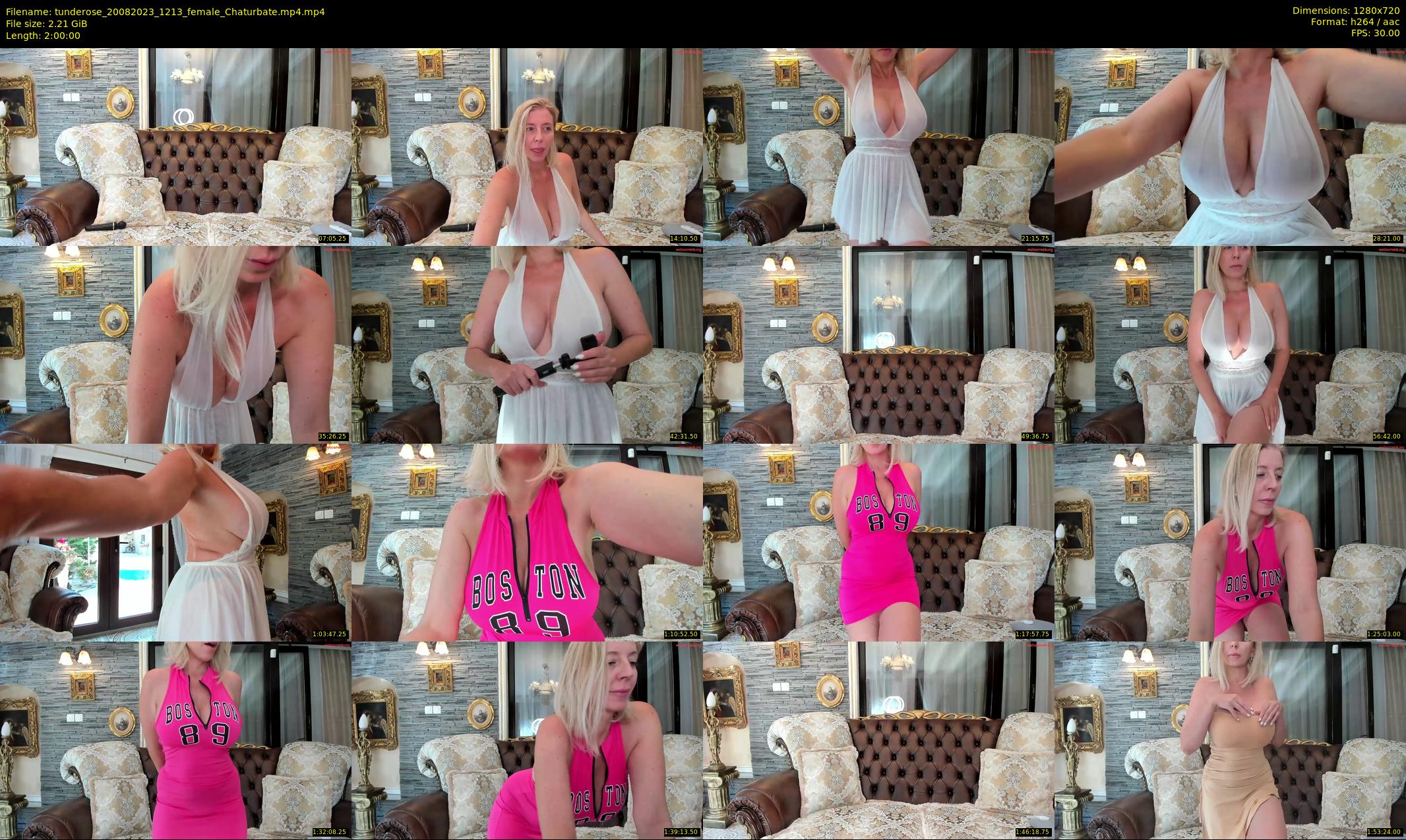tunderose — 120 minute Chaturbate female cam show recording, 720p, Aug 20, 2023