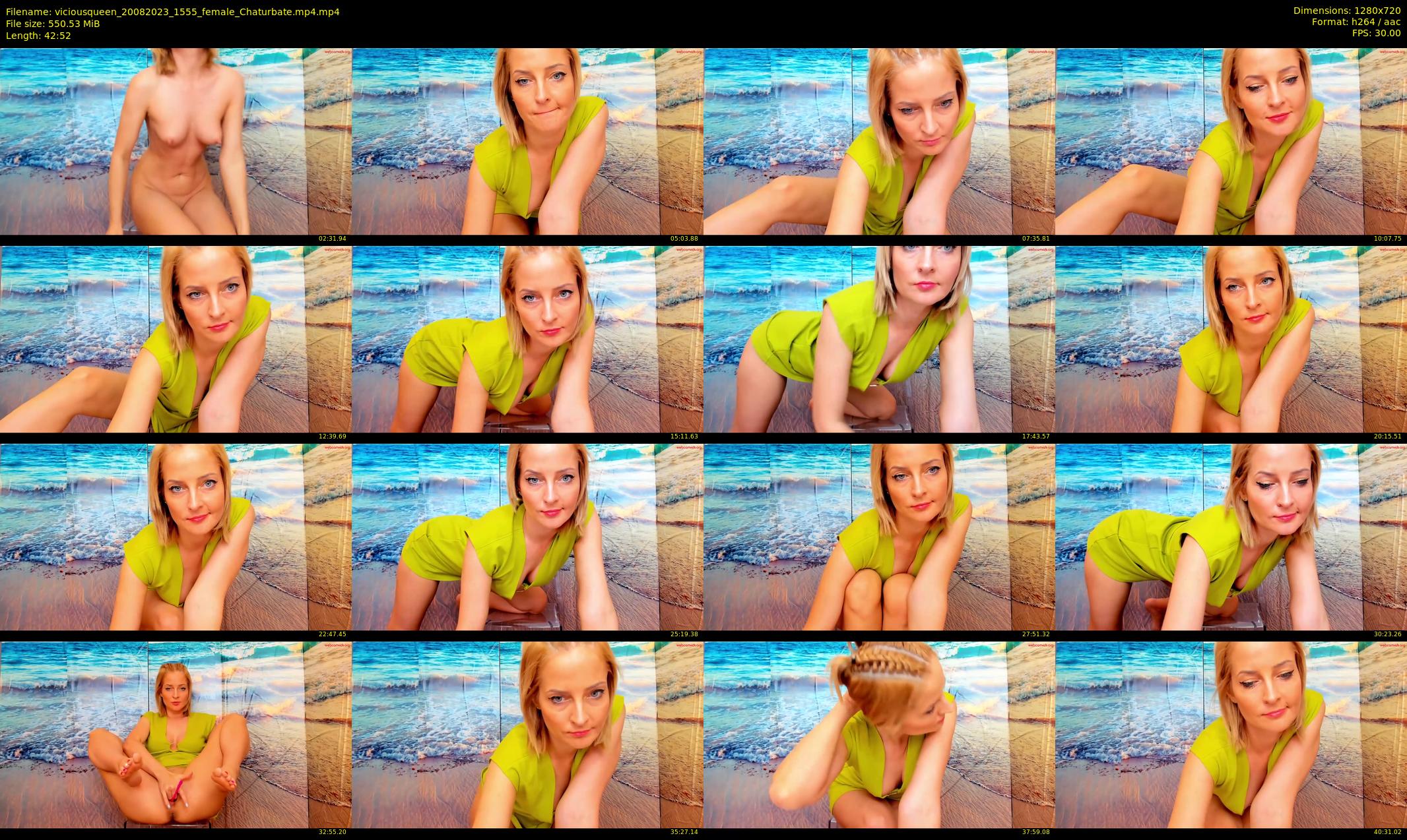 viciousqueen — 43 minute Chaturbate female cam show recording, 720p, Aug 20, 2023
