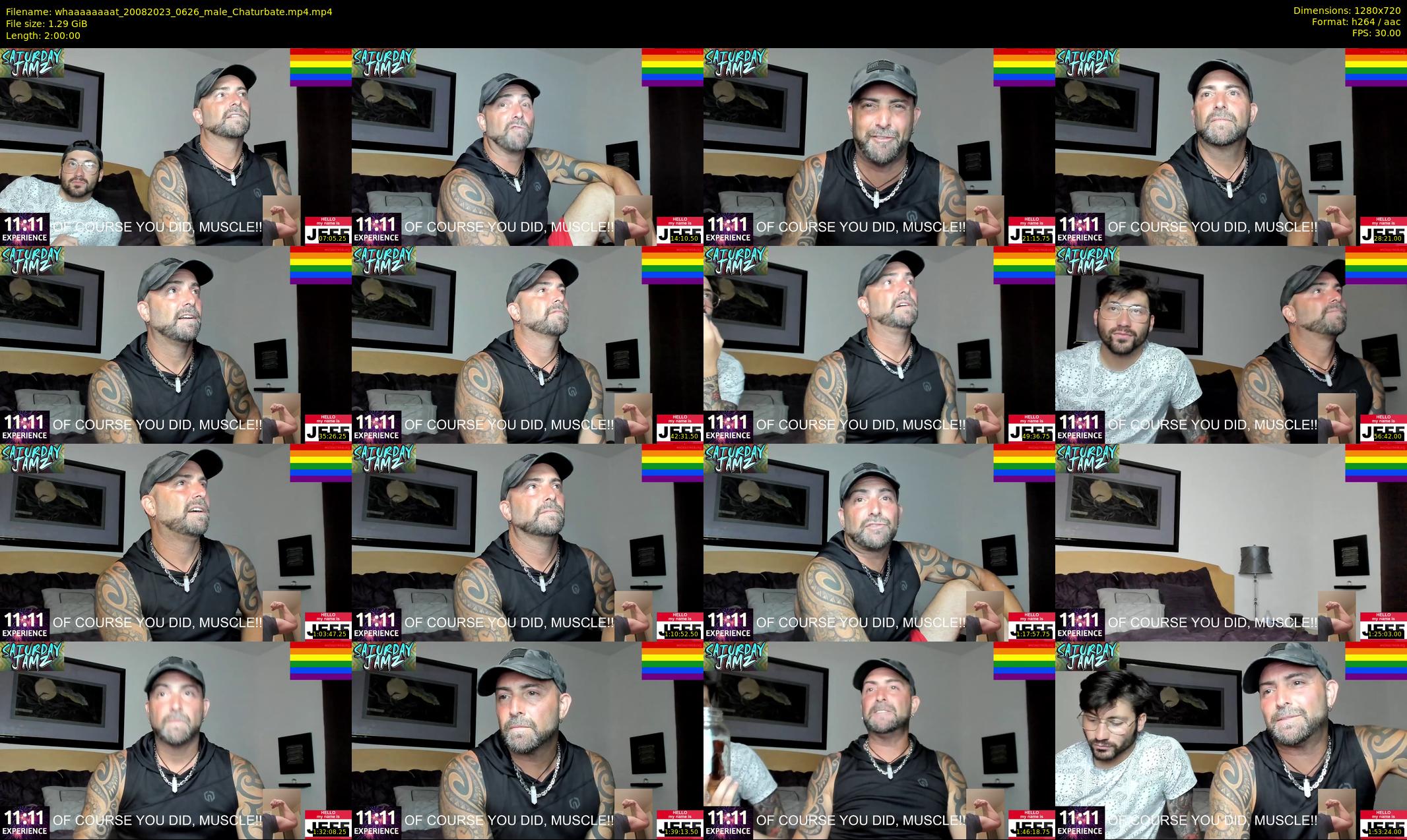 whaaaaaaaat — 120 minute Chaturbate couple cam show recording, 720p, Aug 20, 2023