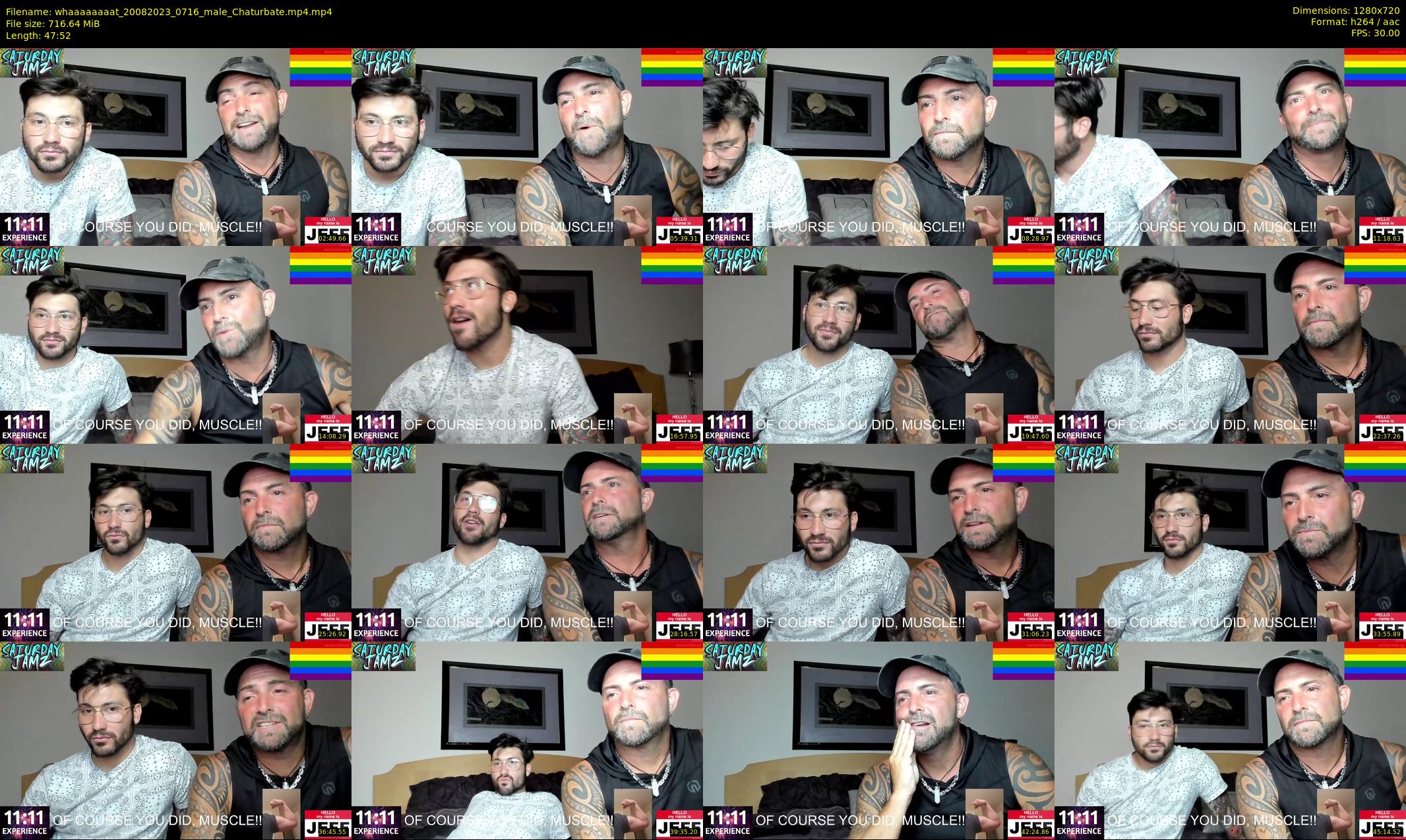 whaaaaaaaat — 48 minute Chaturbate couple cam show recording, 720p, Aug 20, 2023