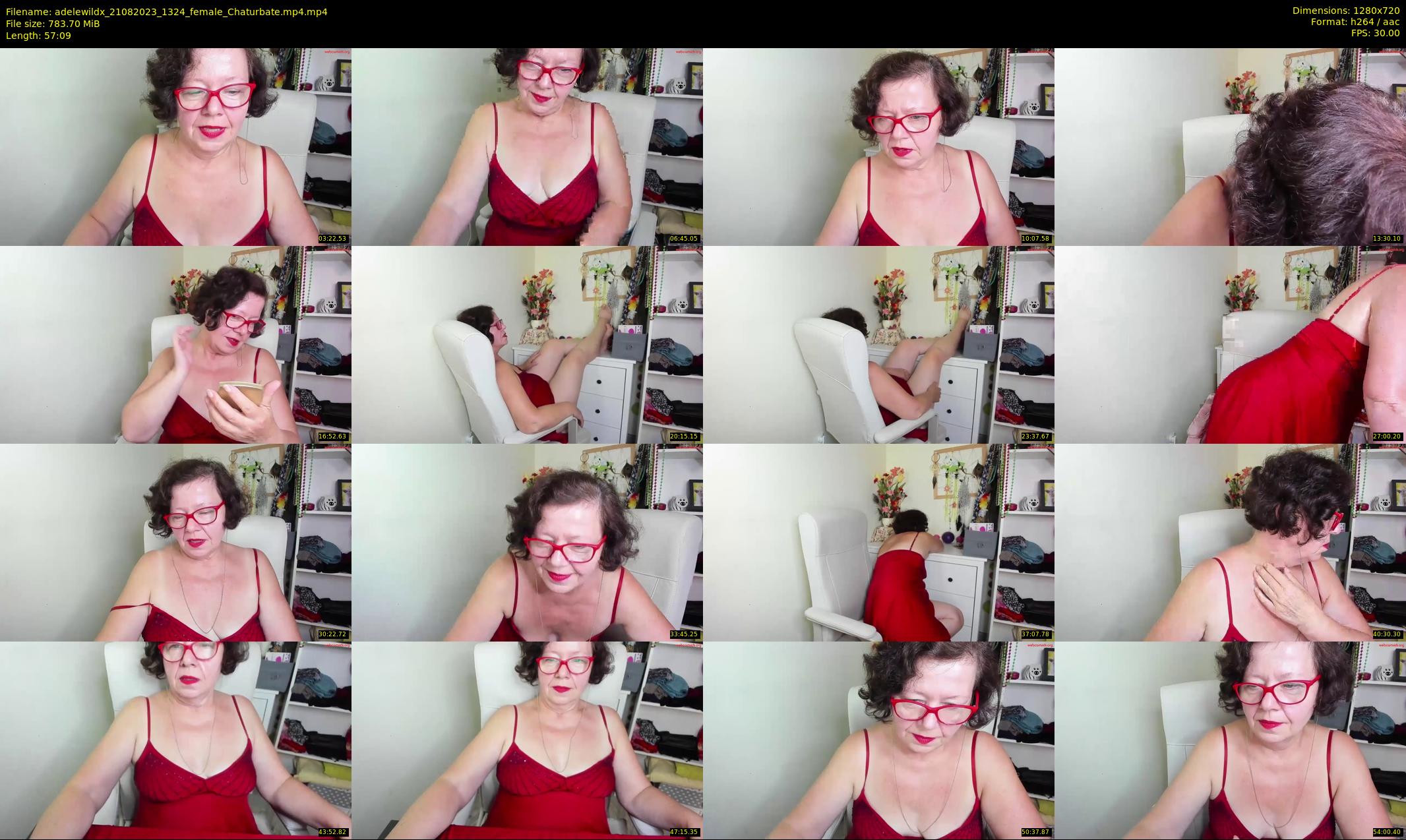 adelewildx — 58 minute Chaturbate female cam show recording, 720p, Aug 21, 2023