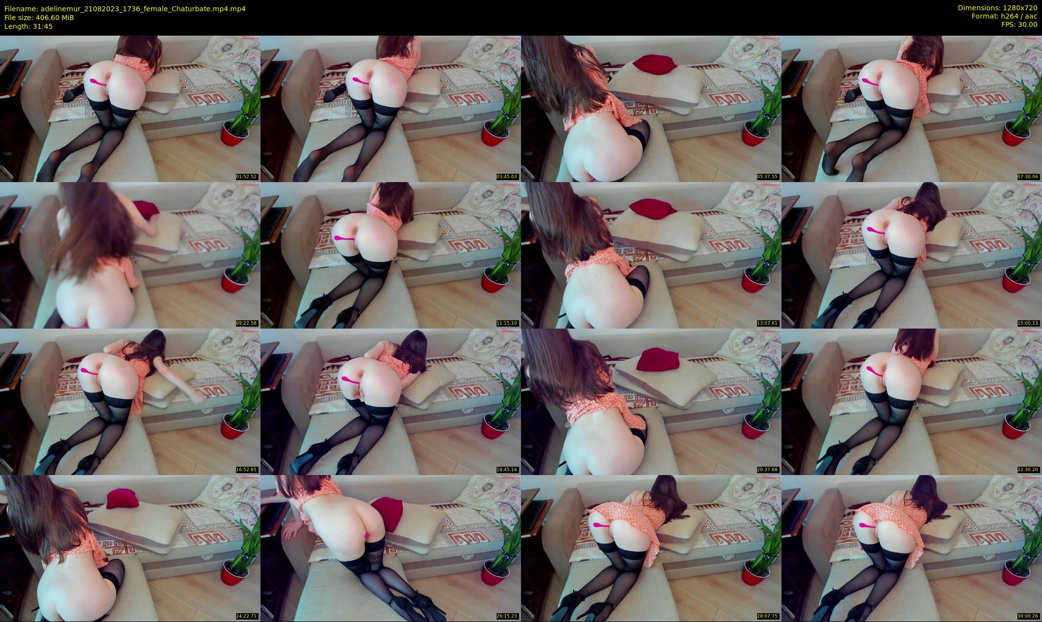 adelinemur — 32 minute Chaturbate female cam show recording, 720p, Aug 21, 2023