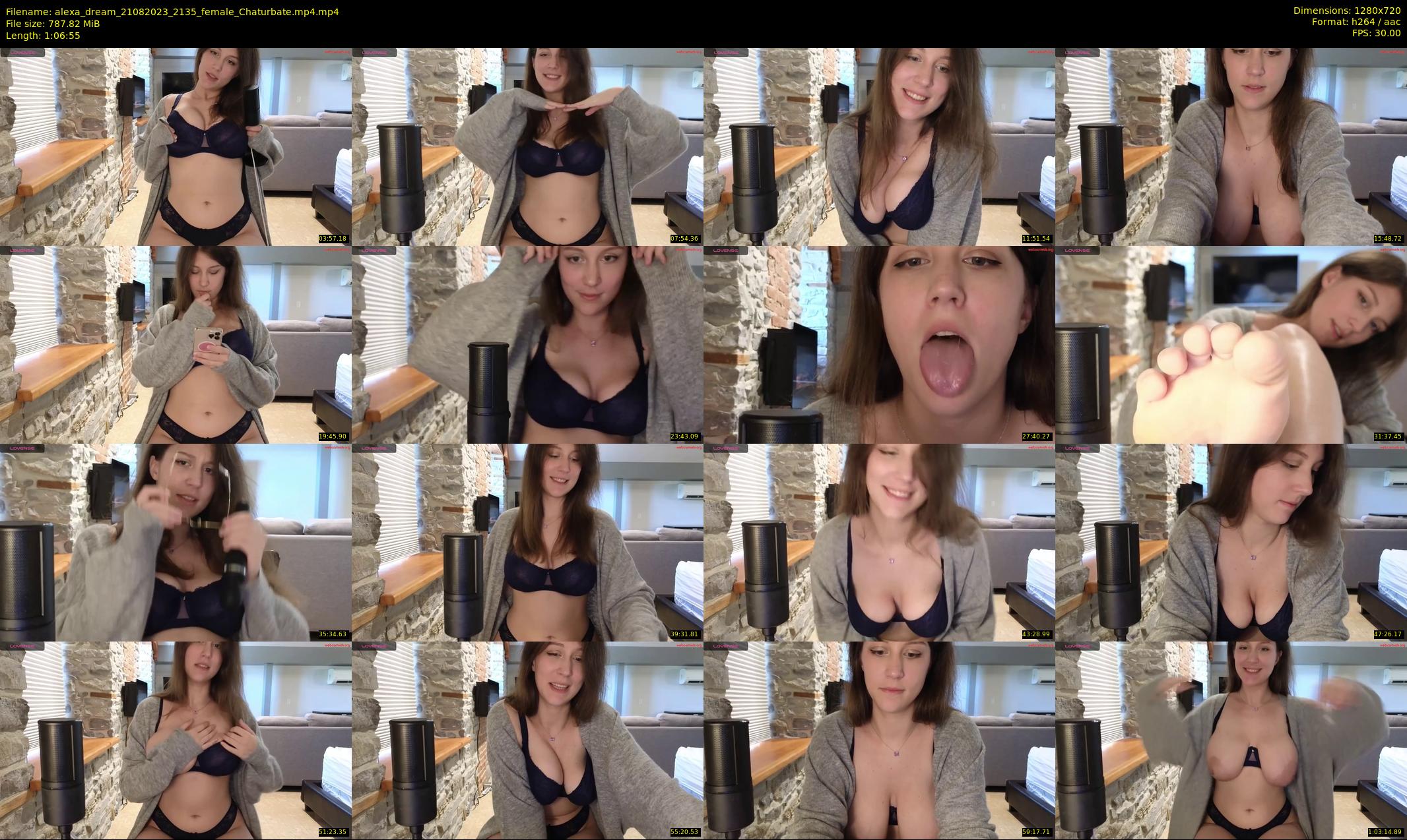 alexa_dream — 67 minute Chaturbate female cam show recording, 720p, Aug 21, 2023
