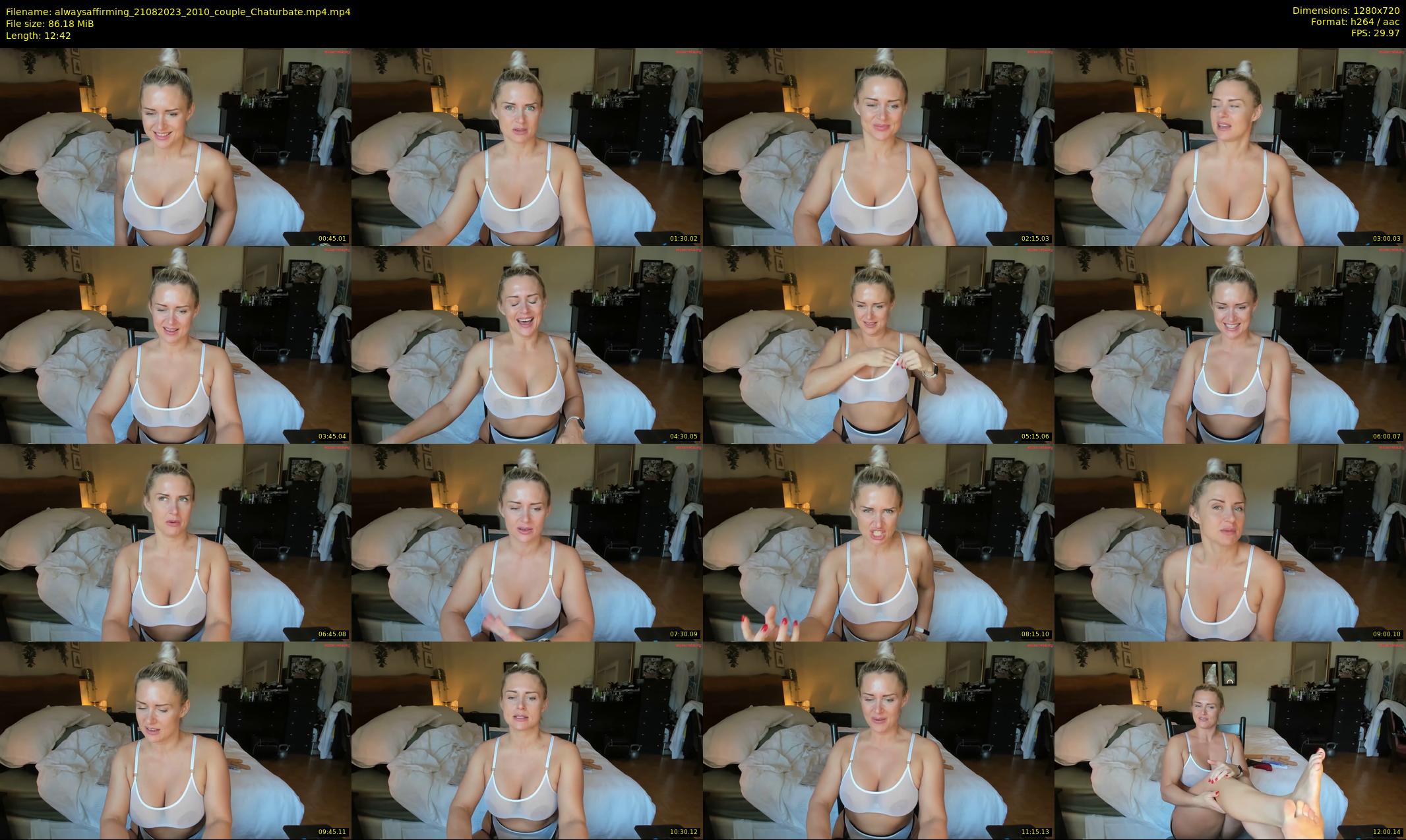 alwaysaffirming — 13 minute Chaturbate couple cam show recording, 720p, Aug 21, 2023