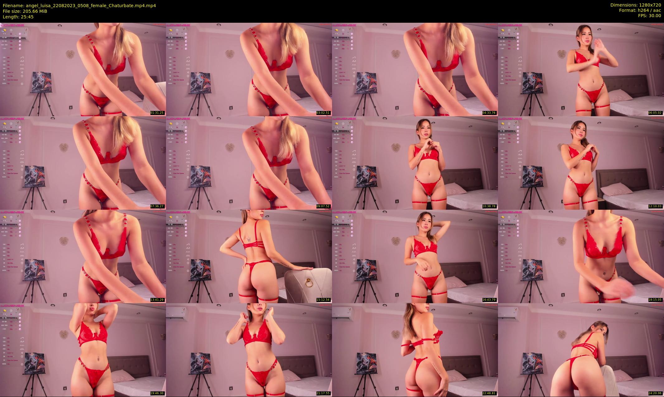 angel_luisa — 26 minute Chaturbate female cam show recording, 720p, Aug 22, 2023