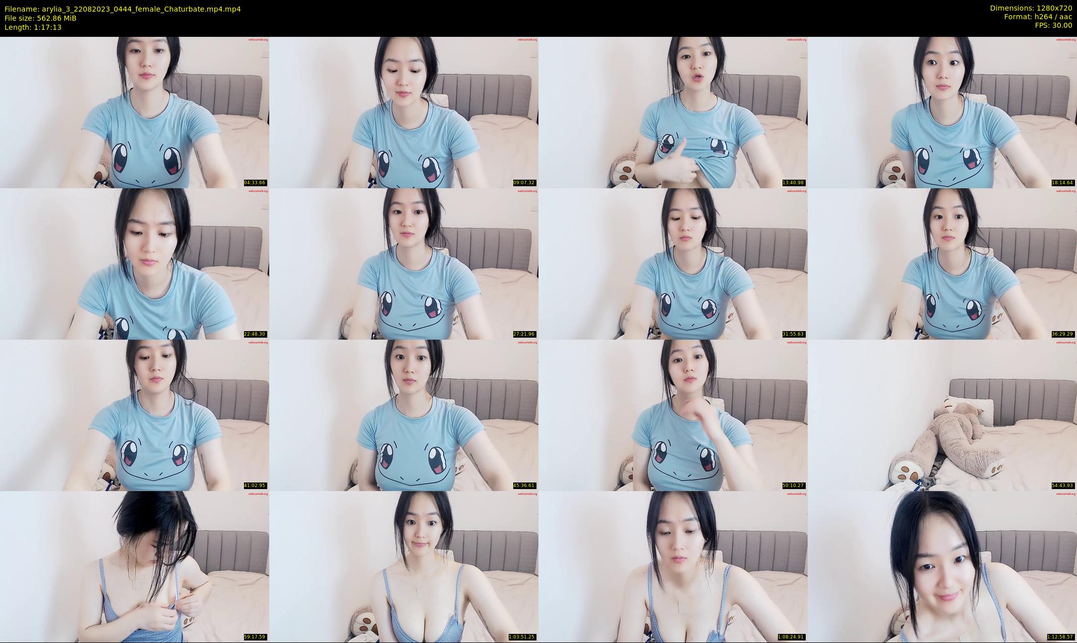 arylia_3 — 78 minute Chaturbate female cam show recording, 720p, Aug 22, 2023