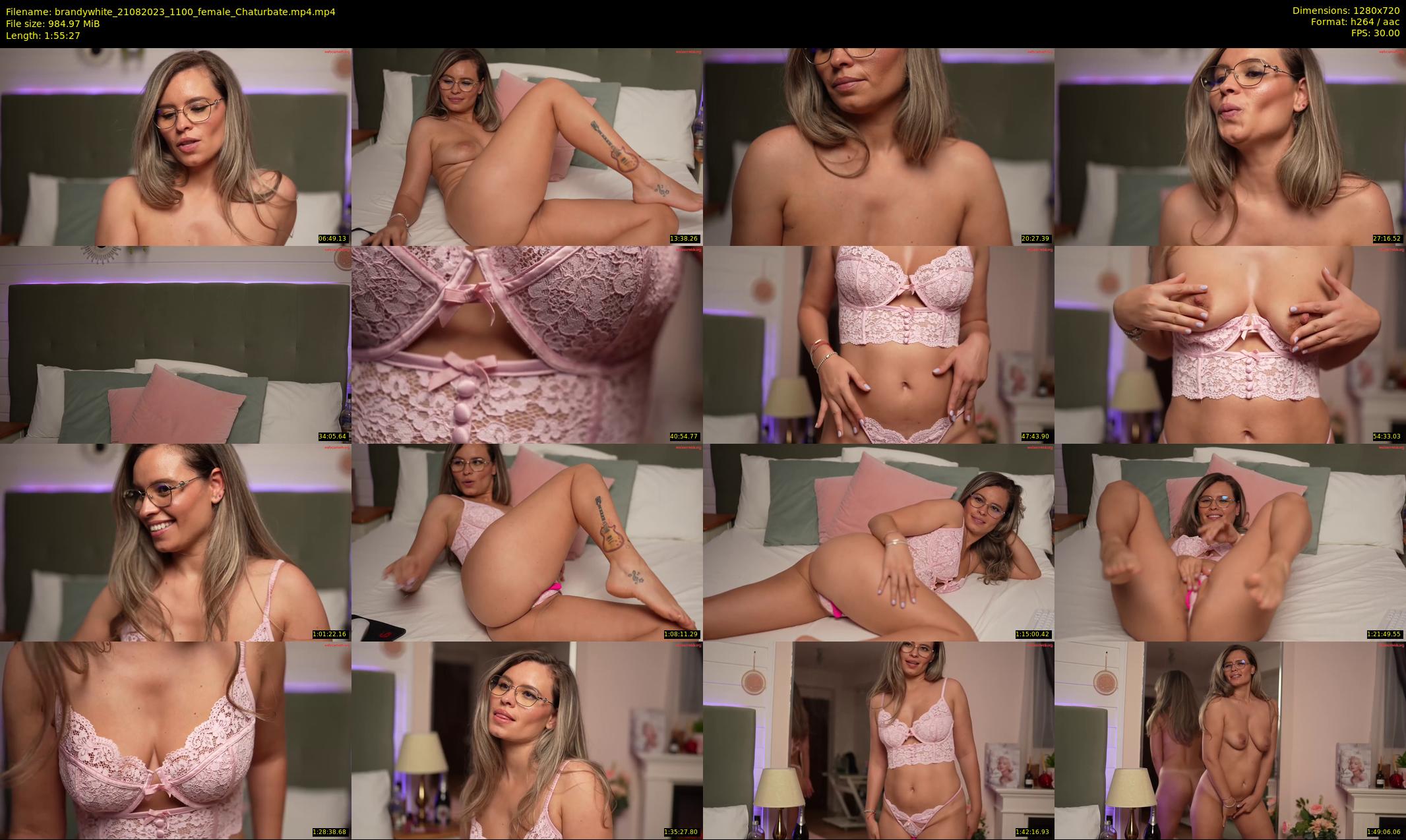 brandywhite — 116 minute Chaturbate female cam show recording, 720p, Aug 21, 2023