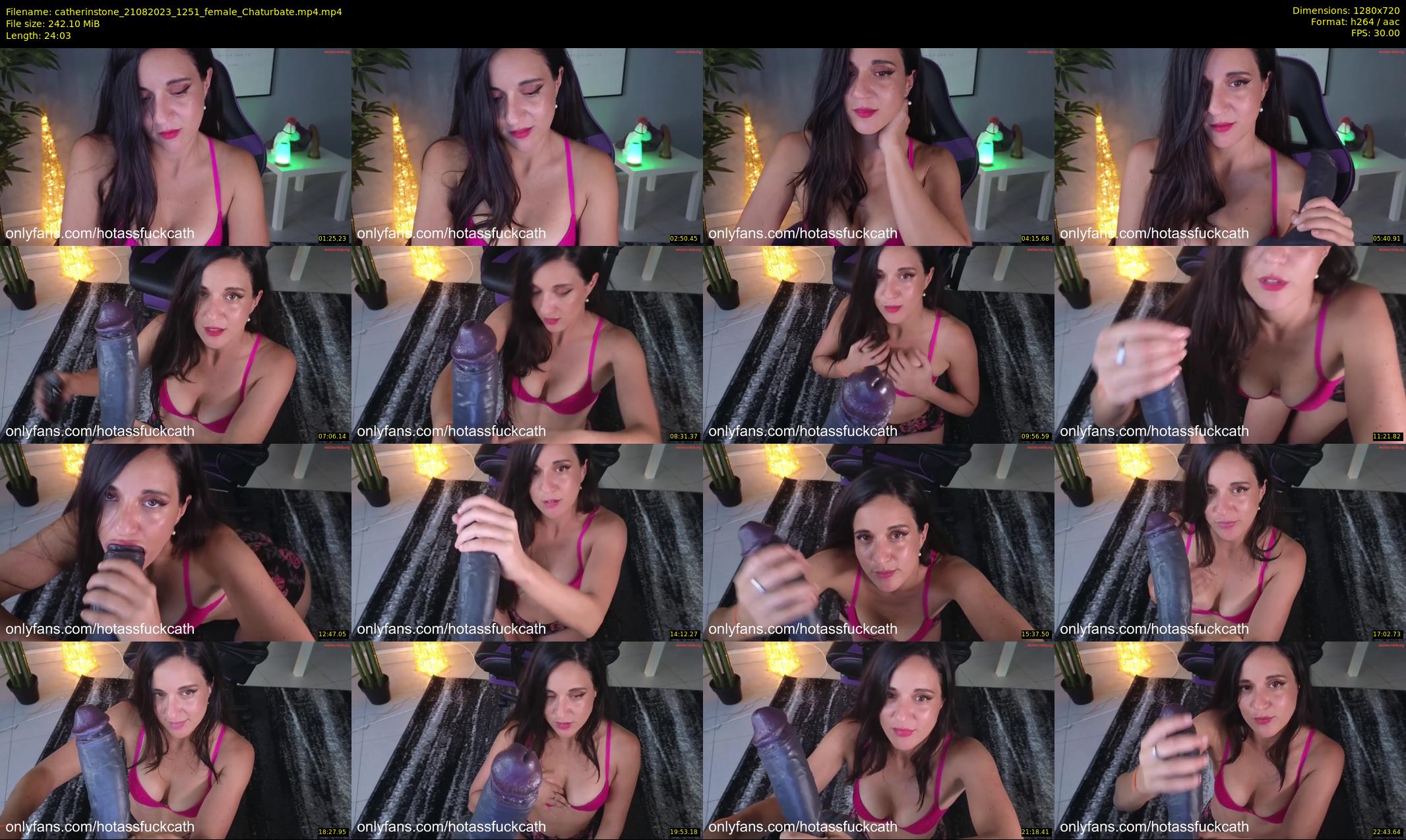 catherinstone — 25 minute Chaturbate female cam show recording, 720p, Aug 21, 2023