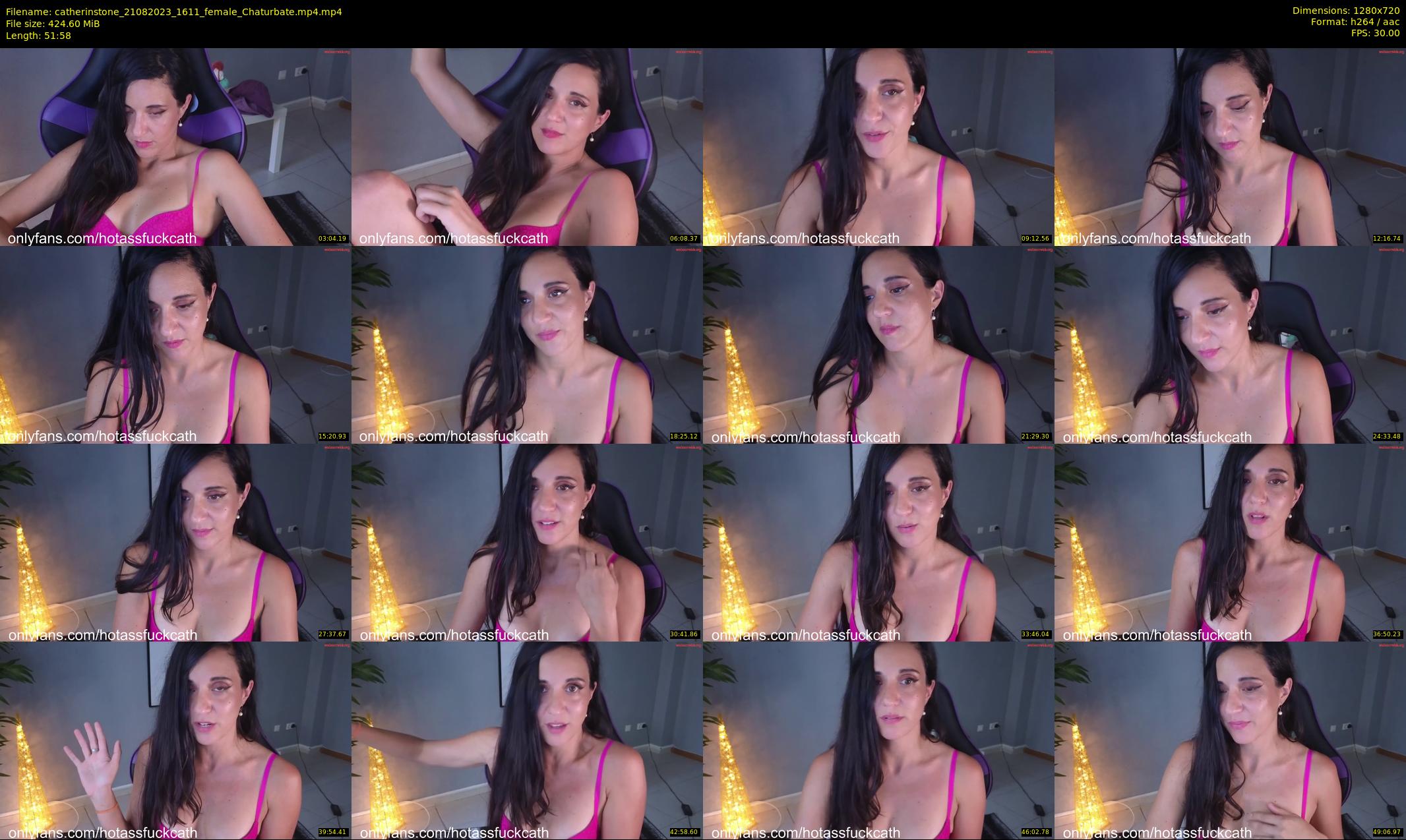 catherinstone — 52 minute Chaturbate female cam show recording, 720p, Aug 21, 2023