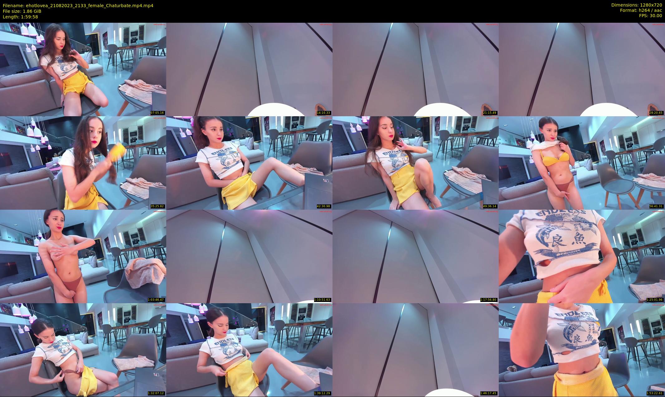 ehotlovea — 120 minute Chaturbate female cam show recording, 720p, Aug 21, 2023