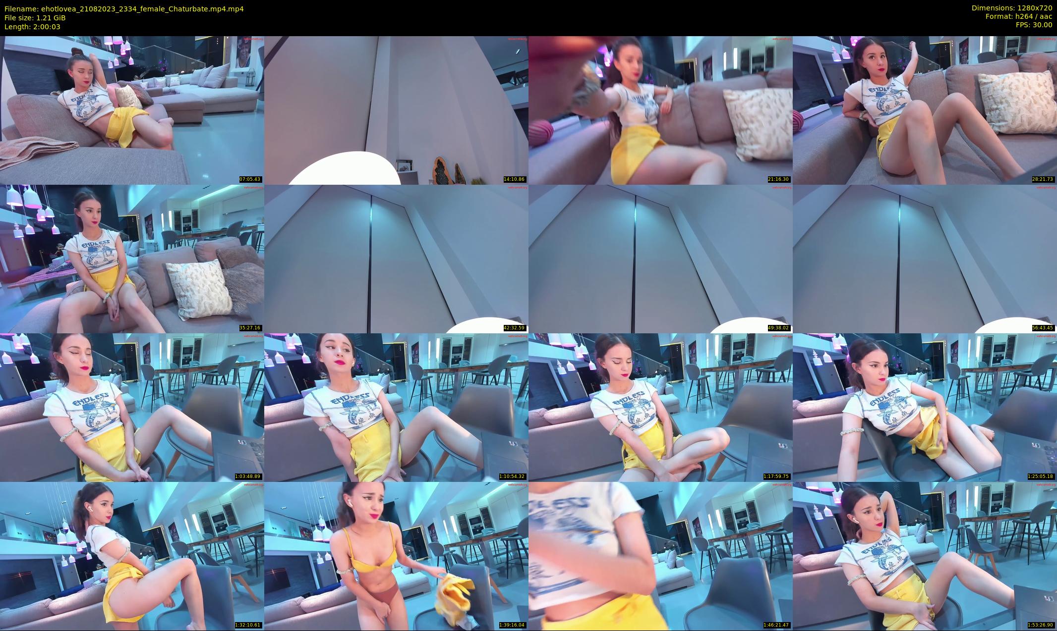 ehotlovea — 121 minute Chaturbate female cam show recording, 720p, Aug 21, 2023