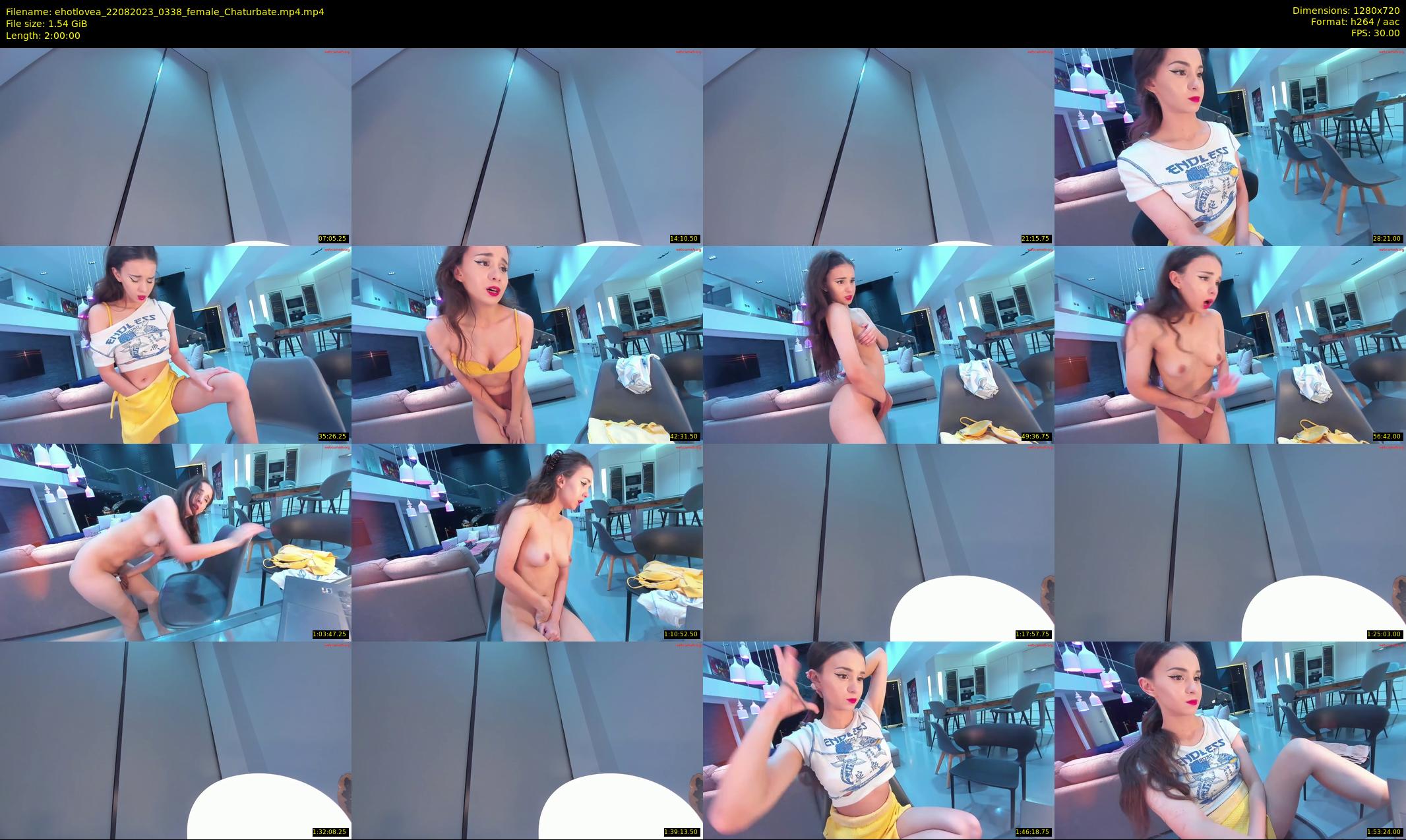 ehotlovea — 120 minute Chaturbate female cam show recording, 720p, Aug 22, 2023
