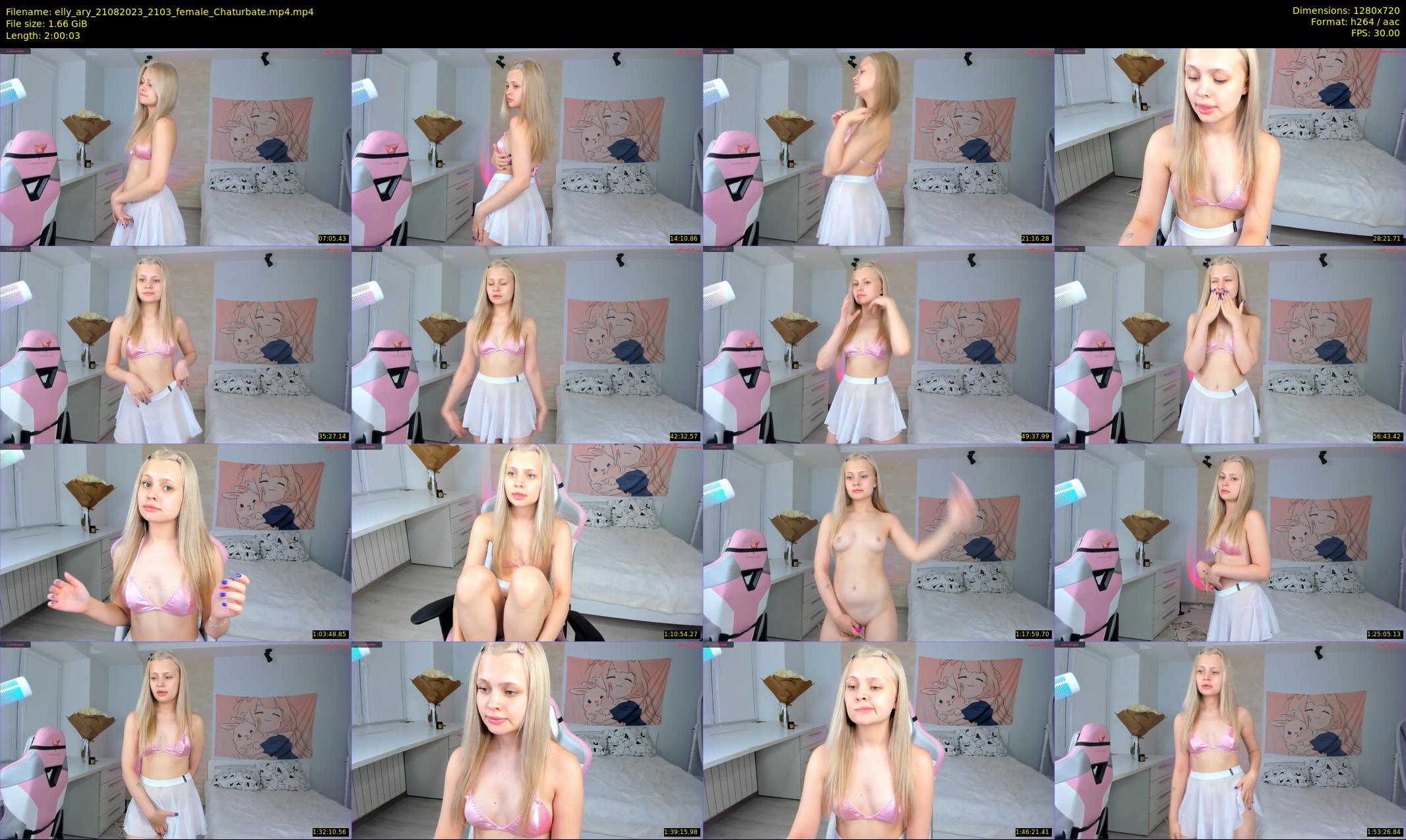 elly_ary — 121 minute Chaturbate female cam show recording, 720p, Aug 21, 2023