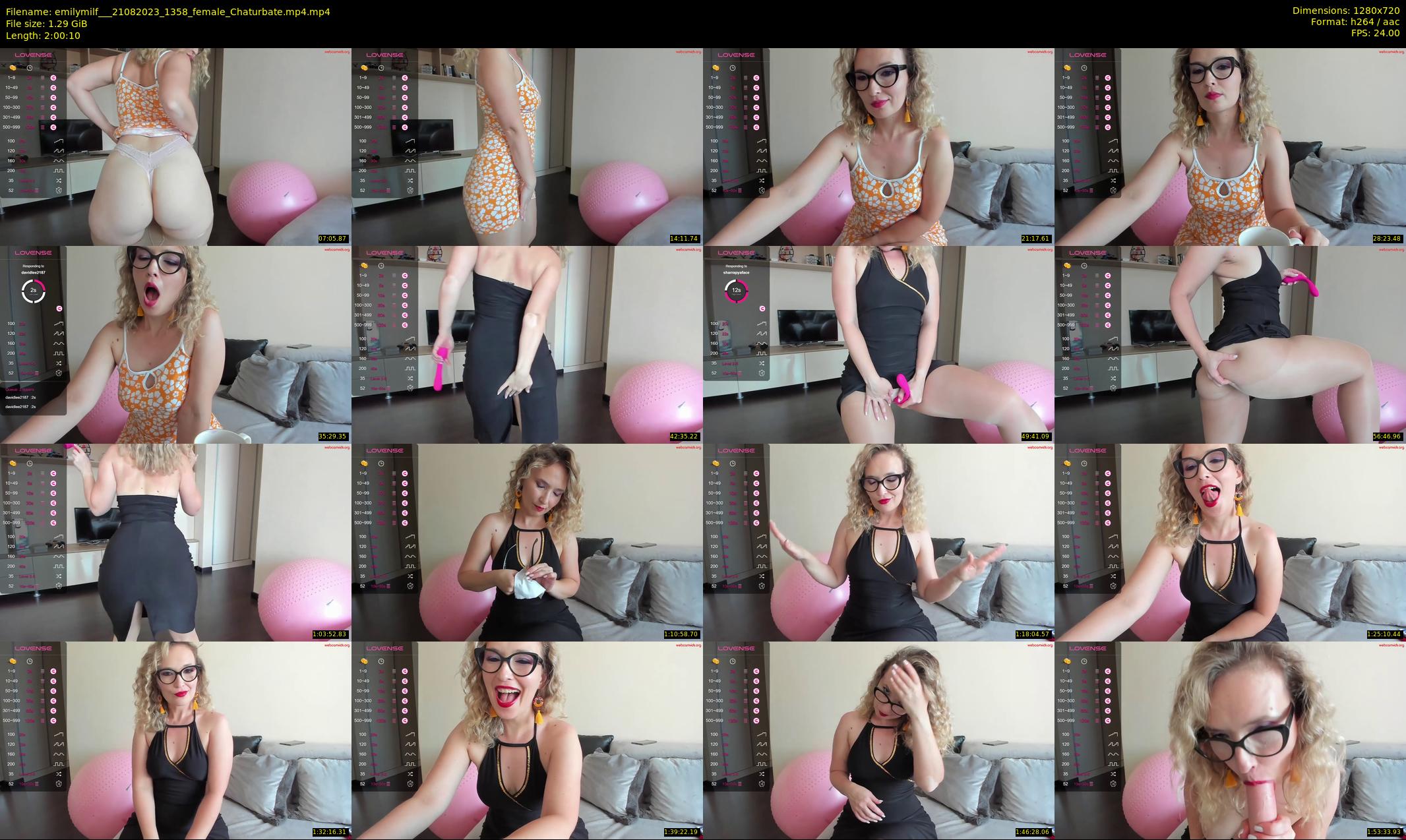 emilymilf__ — 121 minute Chaturbate female cam show recording, 720p, Aug 21, 2023