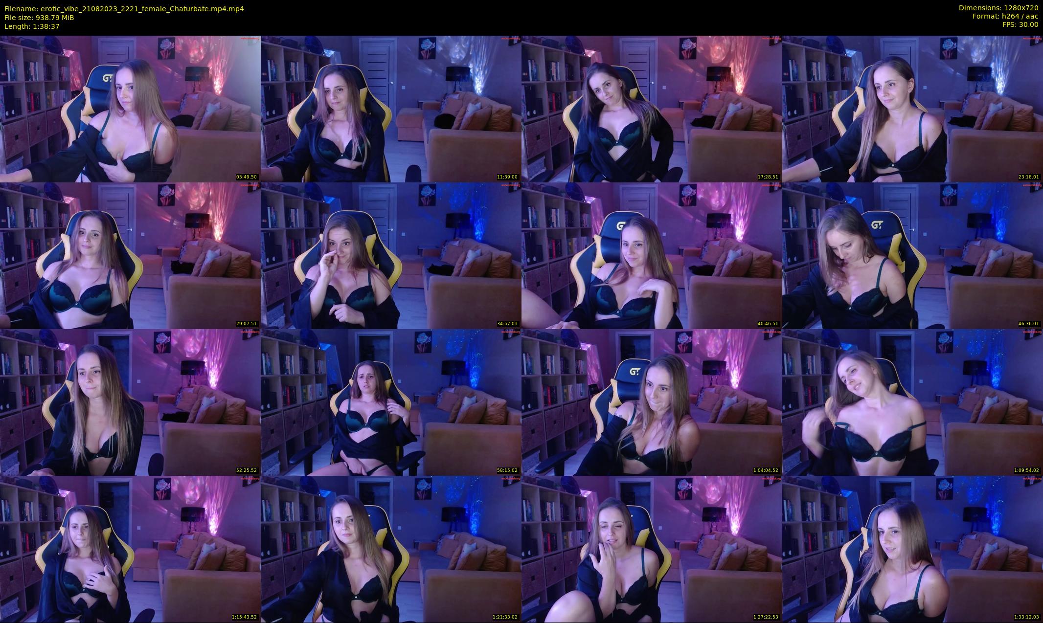 erotic_vibe — 99 minute Chaturbate female cam show recording, 720p, Aug 21, 2023