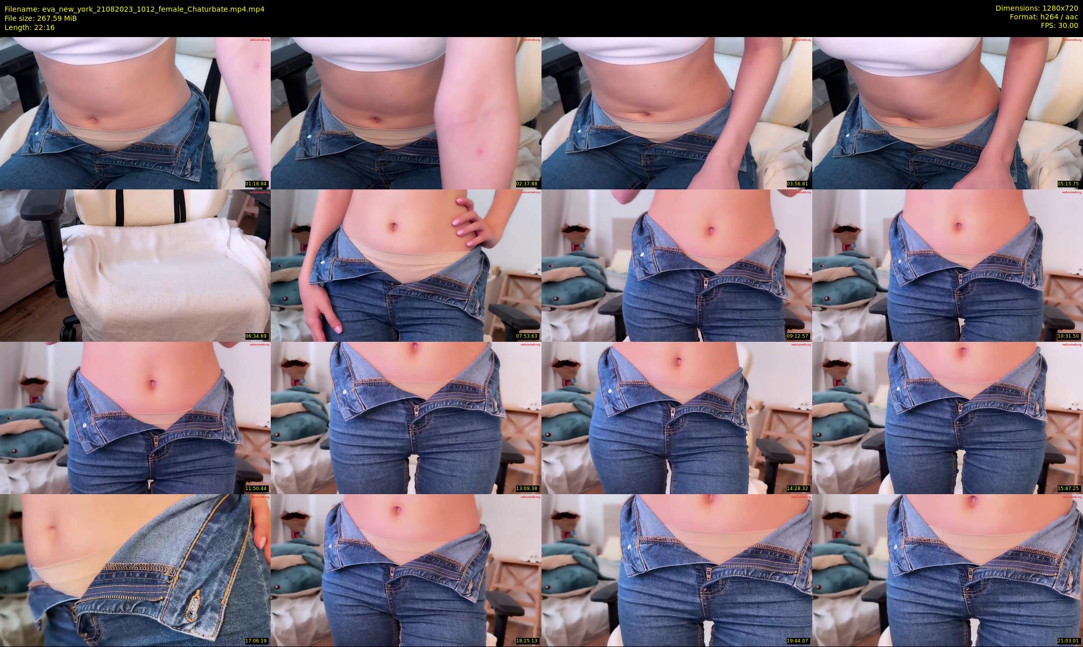 eva_new_york — 23 minute Chaturbate female cam show recording, 720p, Aug 21, 2023