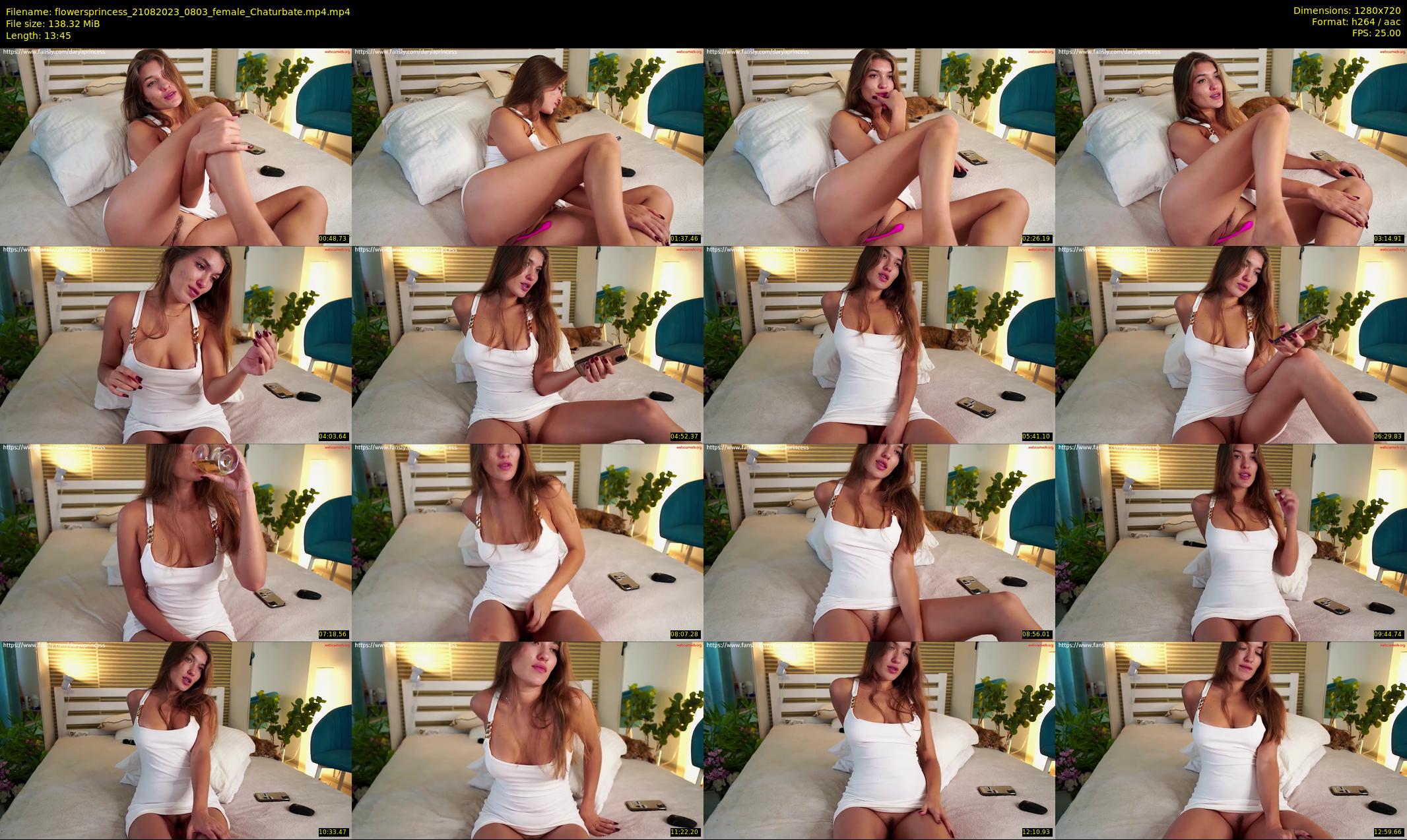 flowersprincess — 14 minute Chaturbate female cam show recording, 720p, Aug 21, 2023