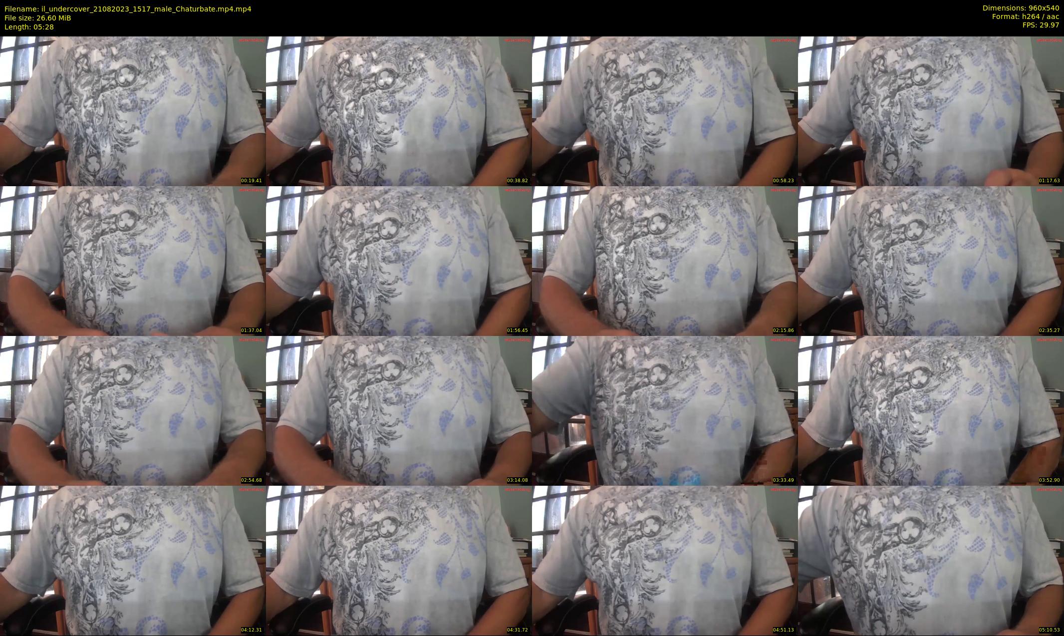 il_undercover — 6 minute Chaturbate male cam show recording, 480p, Aug 21, 2023