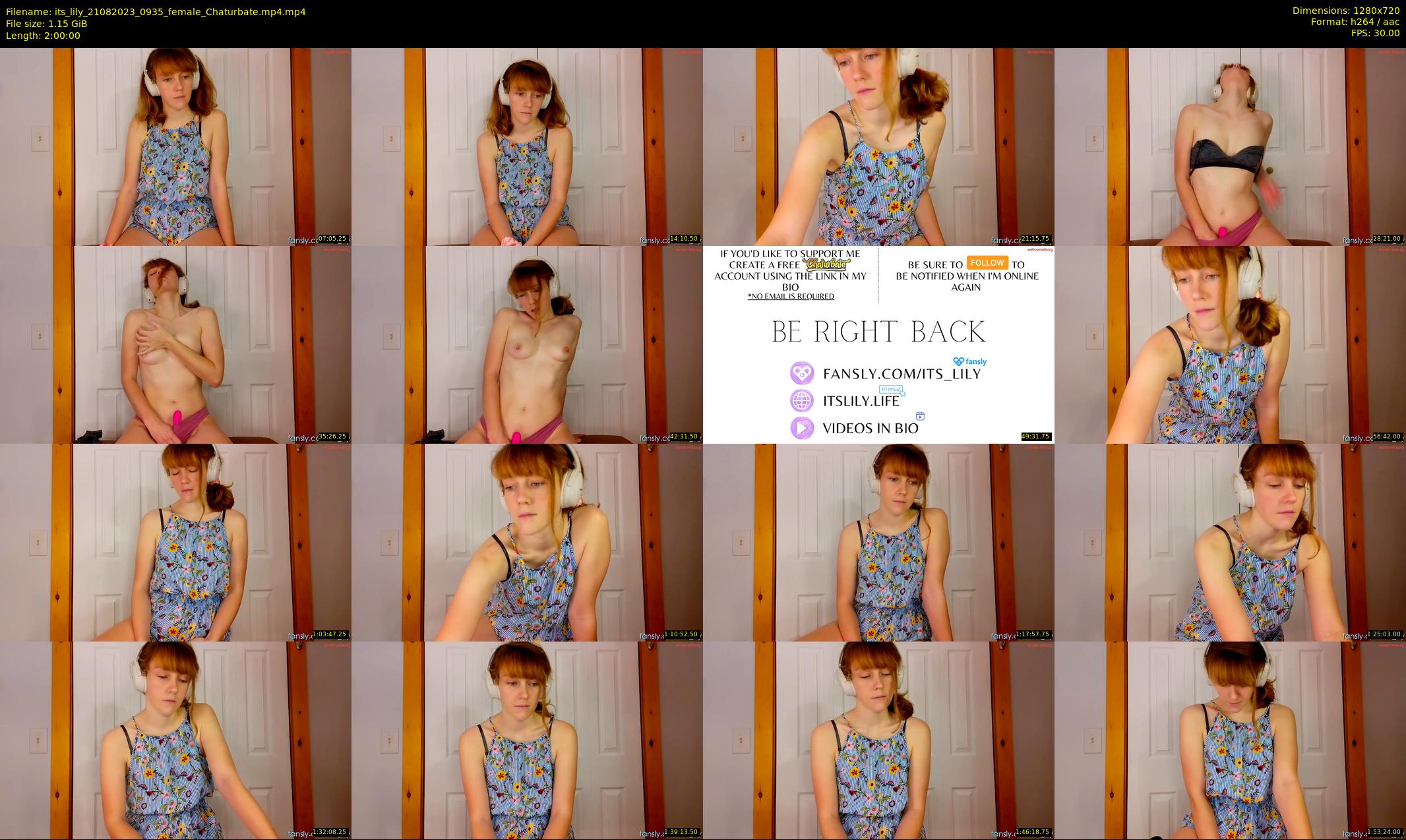 its_lily — 120 minute Chaturbate female cam show recording, 720p, Aug 21, 2023