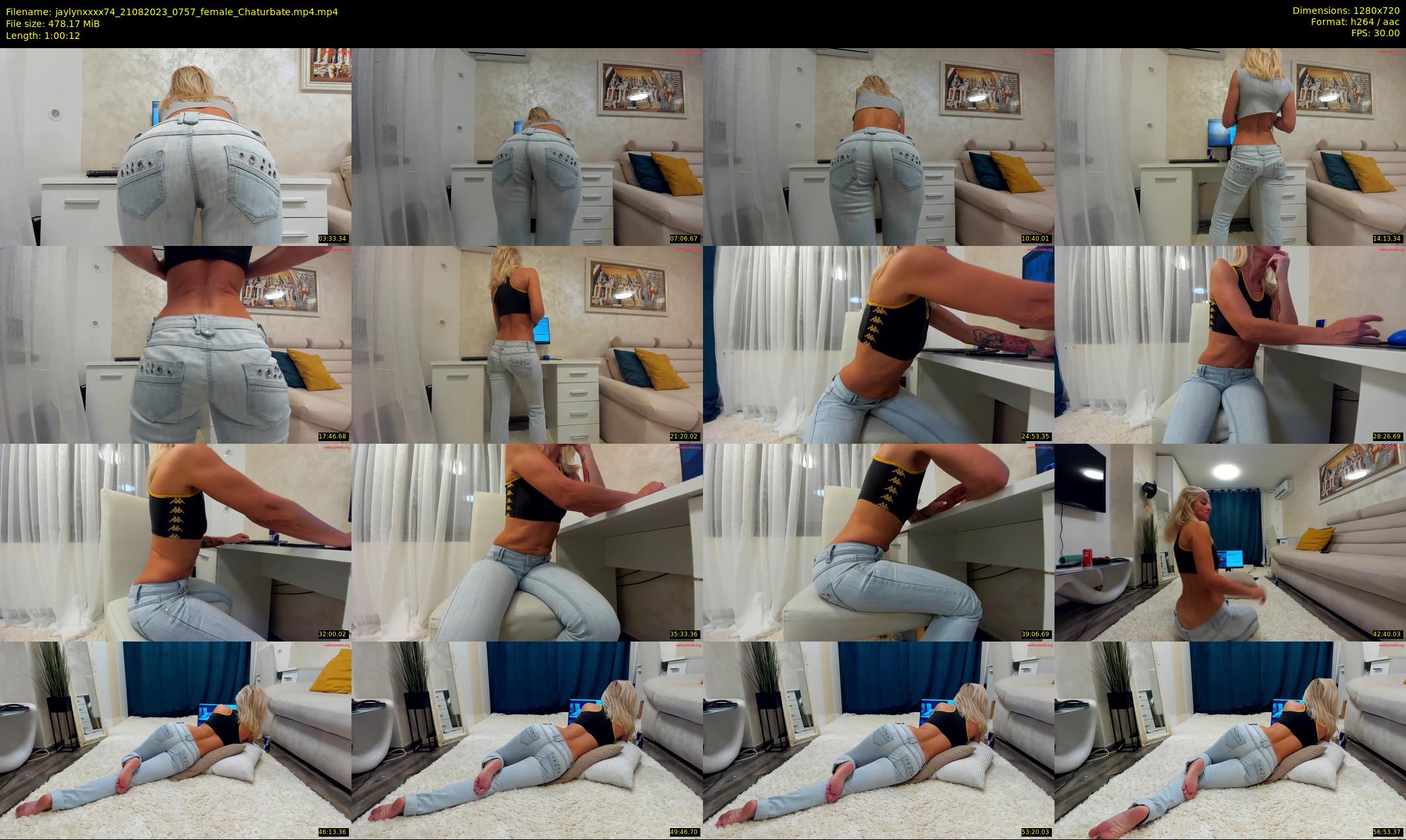 jaylynxxxx74 — 61 minute Chaturbate female cam show recording, 720p, Aug 21, 2023