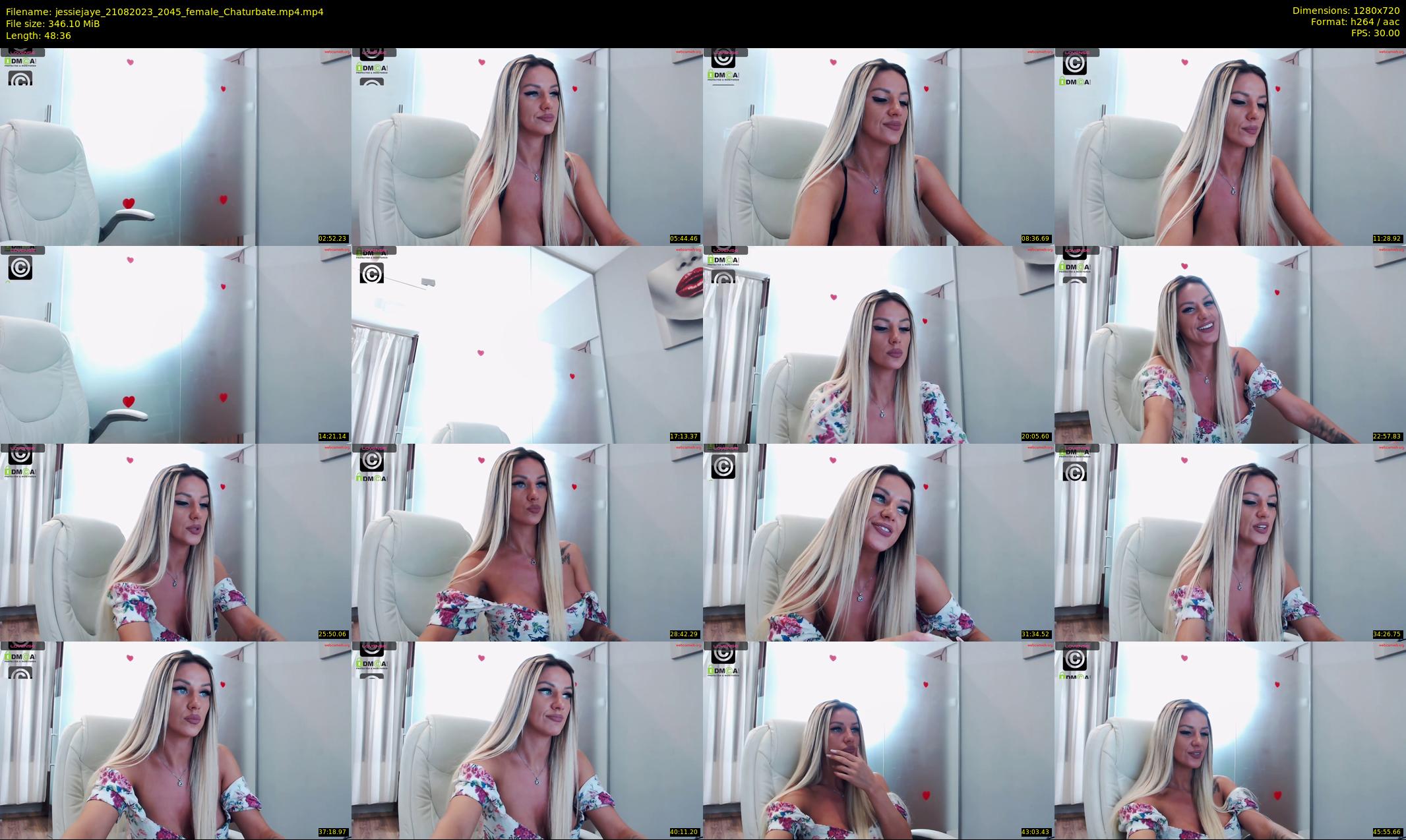 jessiejaye — 49 minute Chaturbate female cam show recording, 720p, Aug 21, 2023