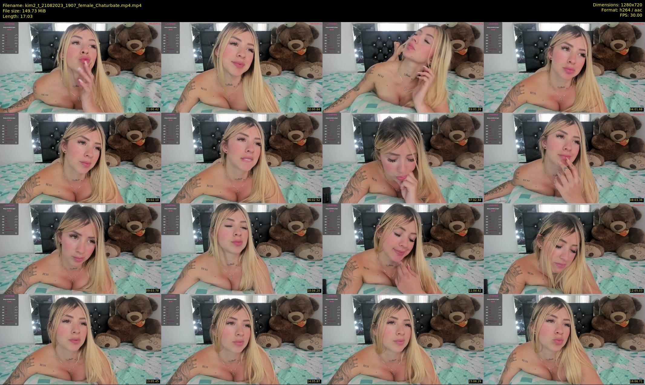 kim2_t — 18 minute Chaturbate female cam show recording, 720p, Aug 21, 2023